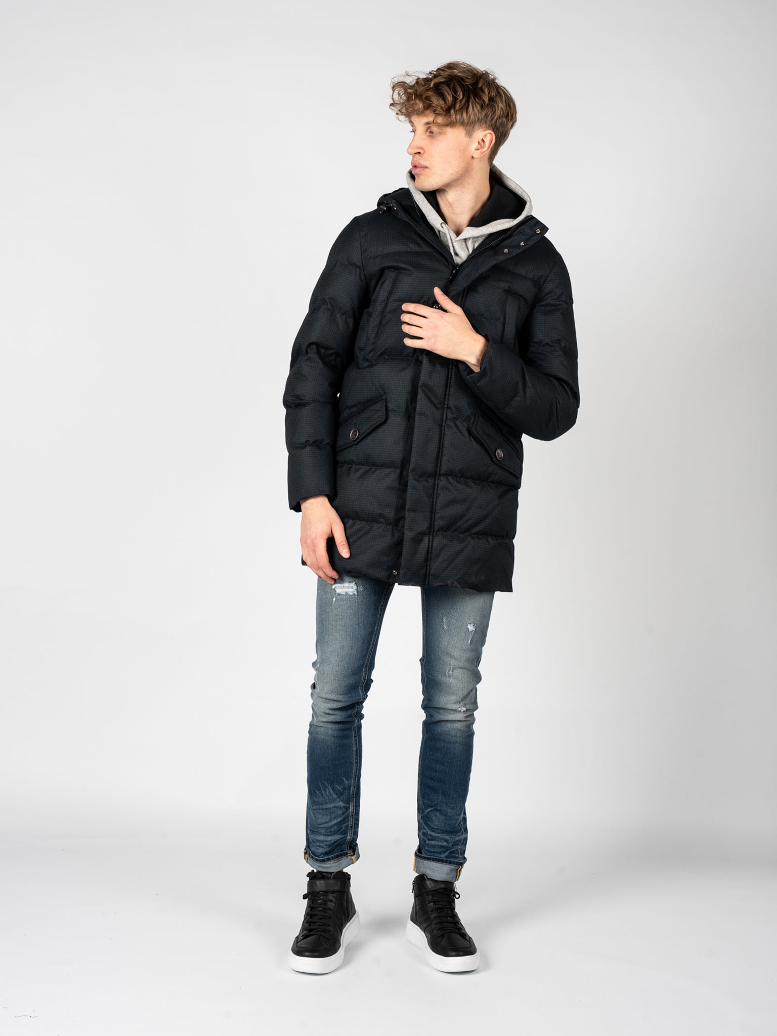 GEOX Parka Levico Herr vinterjackor – bild 2