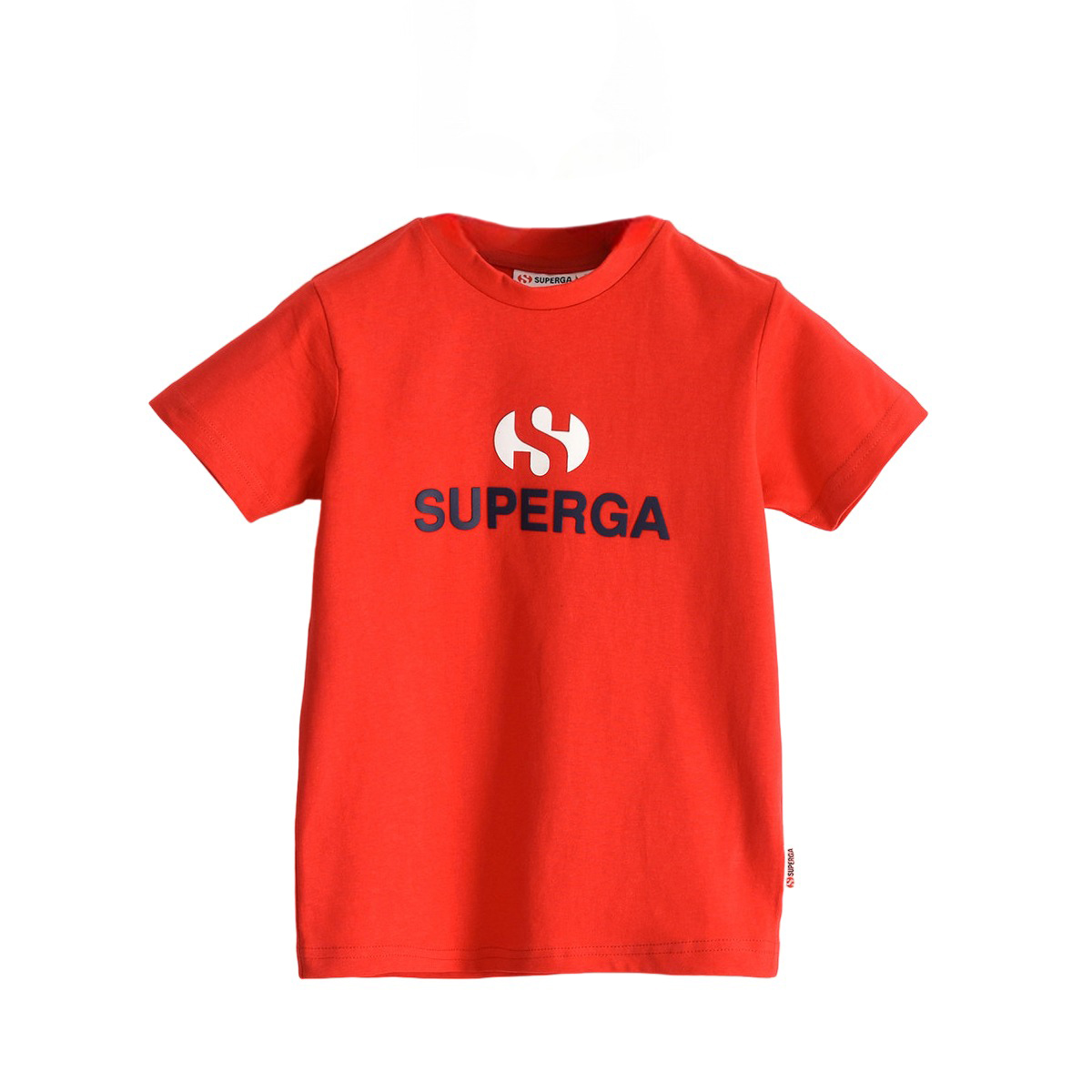 Superga Kinderen/Kinderen Logo T-shirt (Rood)