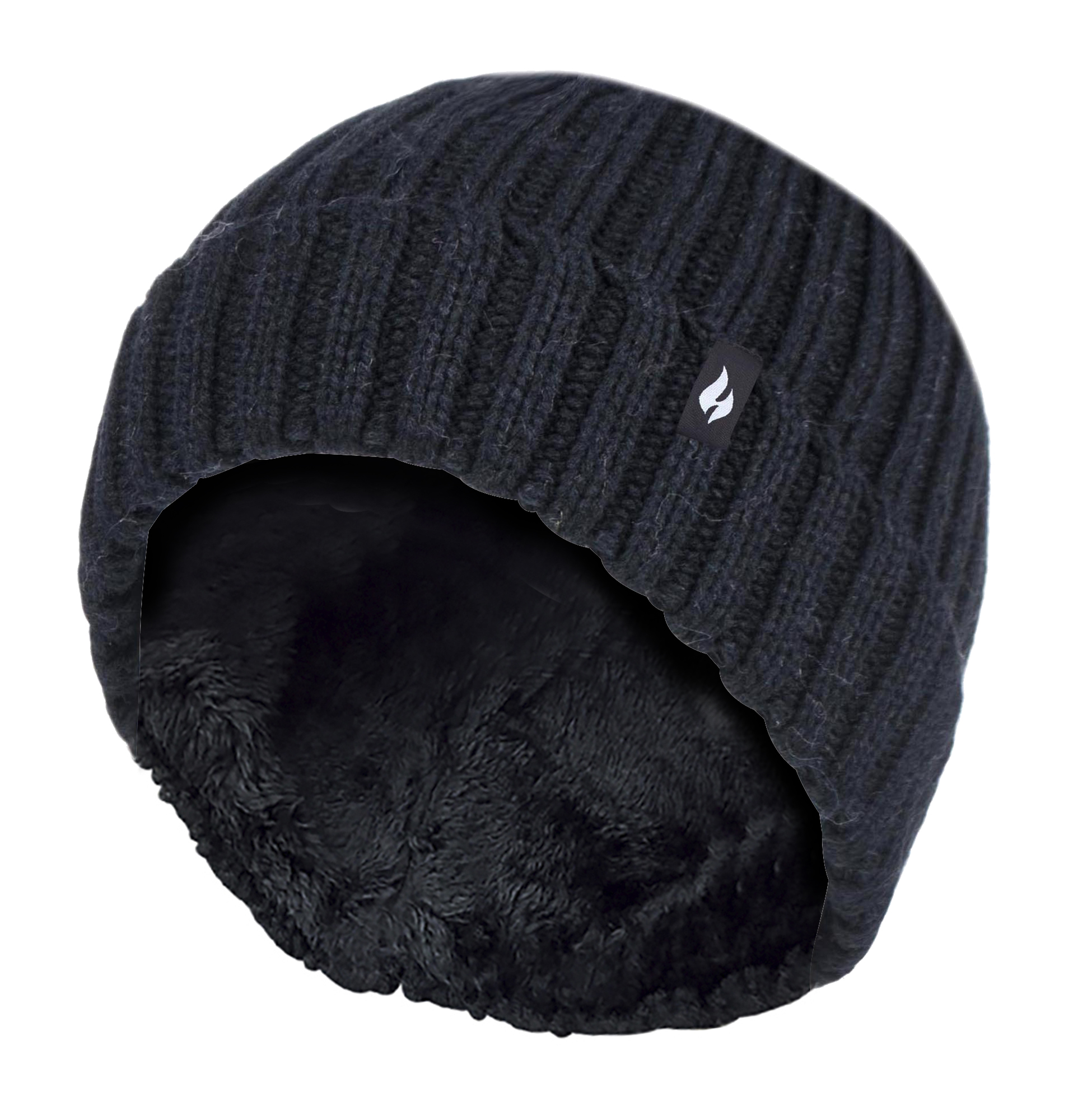 Thumbnail - Wärmehalter - Wintermützen- und Handschuhset für Mädchen aus geripptem Material