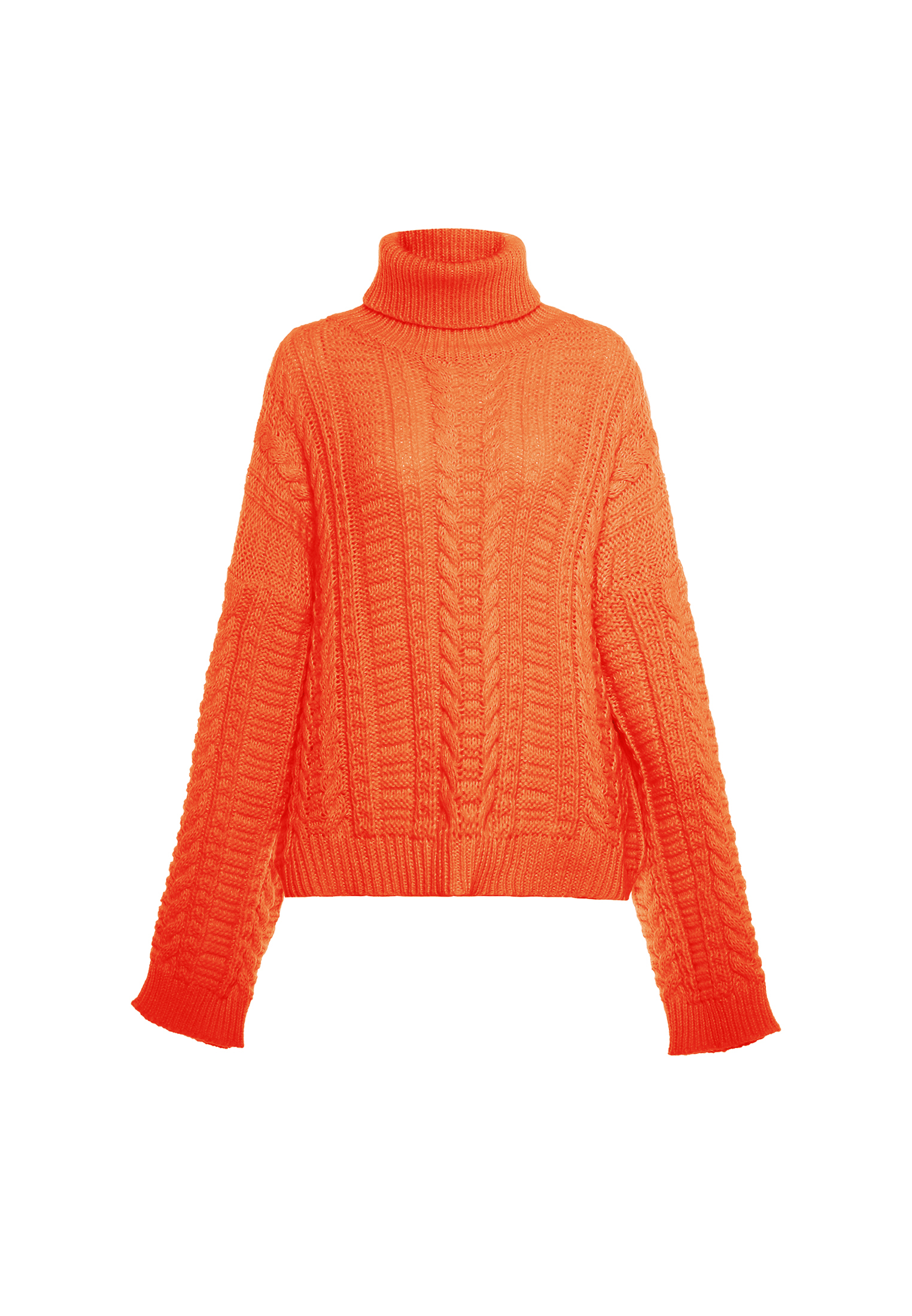 Thumbnail - Mymo Pullover Damen orange
