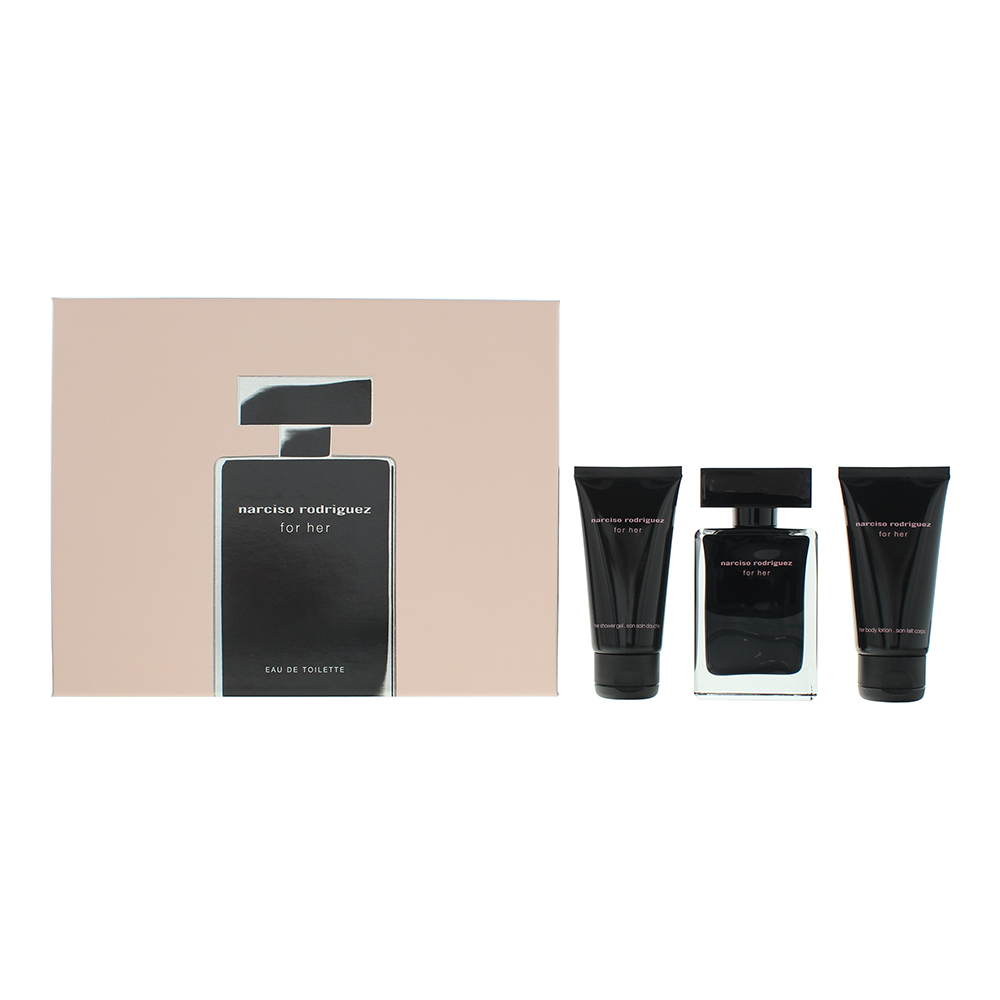 Narciso Rodriguez Womens For Her Eau de Toilette 50ml Gift Set - One Size