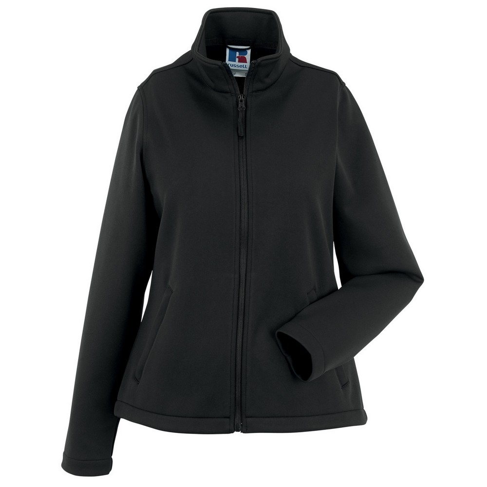 Russell Smart Soft Shell-jacka för damer/kvinnor (Svart)