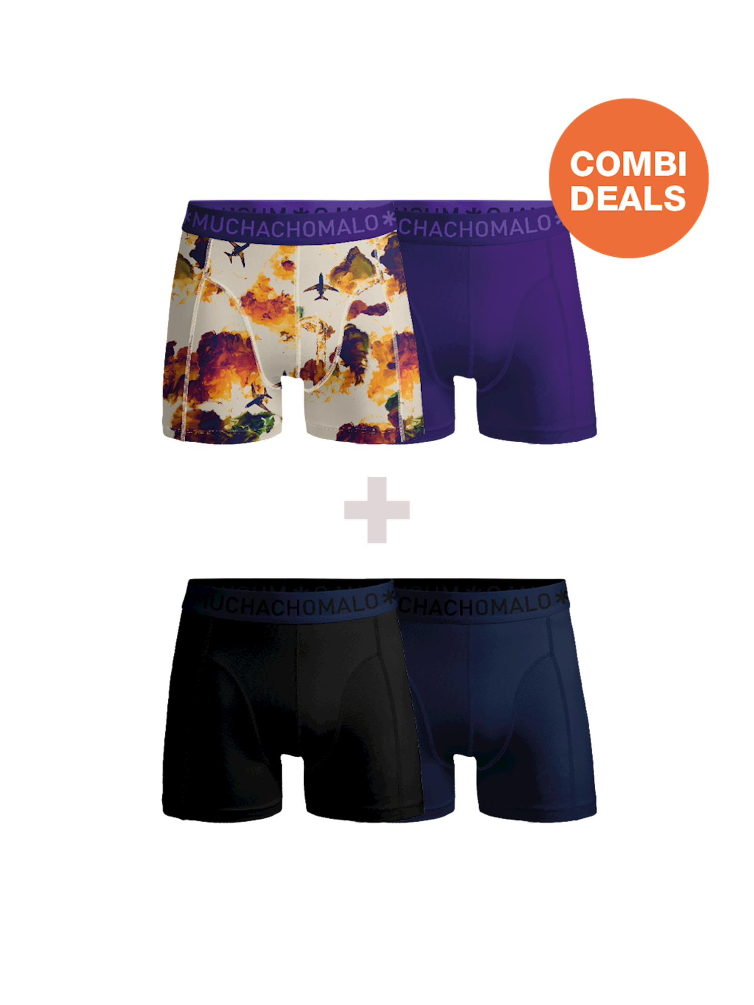 Muchachomalo Herren Boxershorts – Stück – Herren Unterhosen