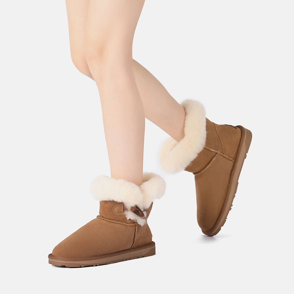EverAU Australia EVER AU Dam Robin Horn Toggle button Mini Boots – bild 2