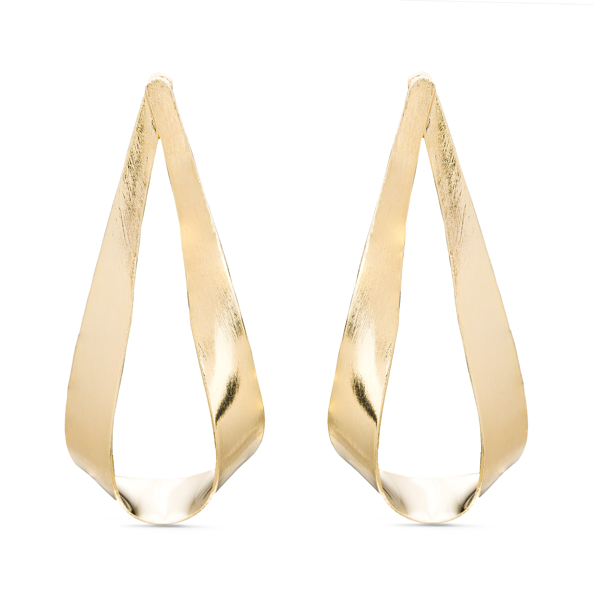 Thumbnail - Luxenter Anaot-Ohrringe aus 18 Kt. Gelbgold