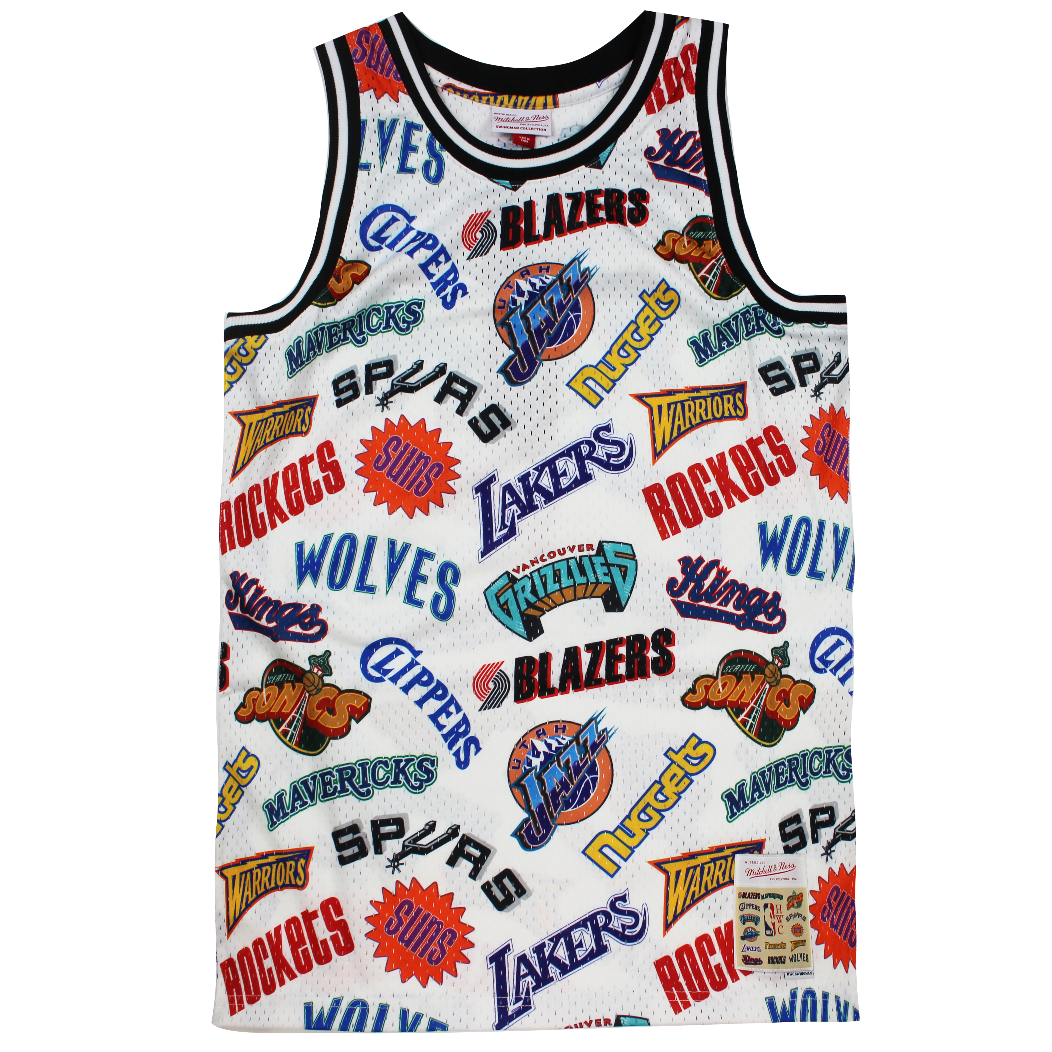 Thumbnail - Mitchell & Ness überall im gesamten Eastern Swingman Mens Tanpop Top