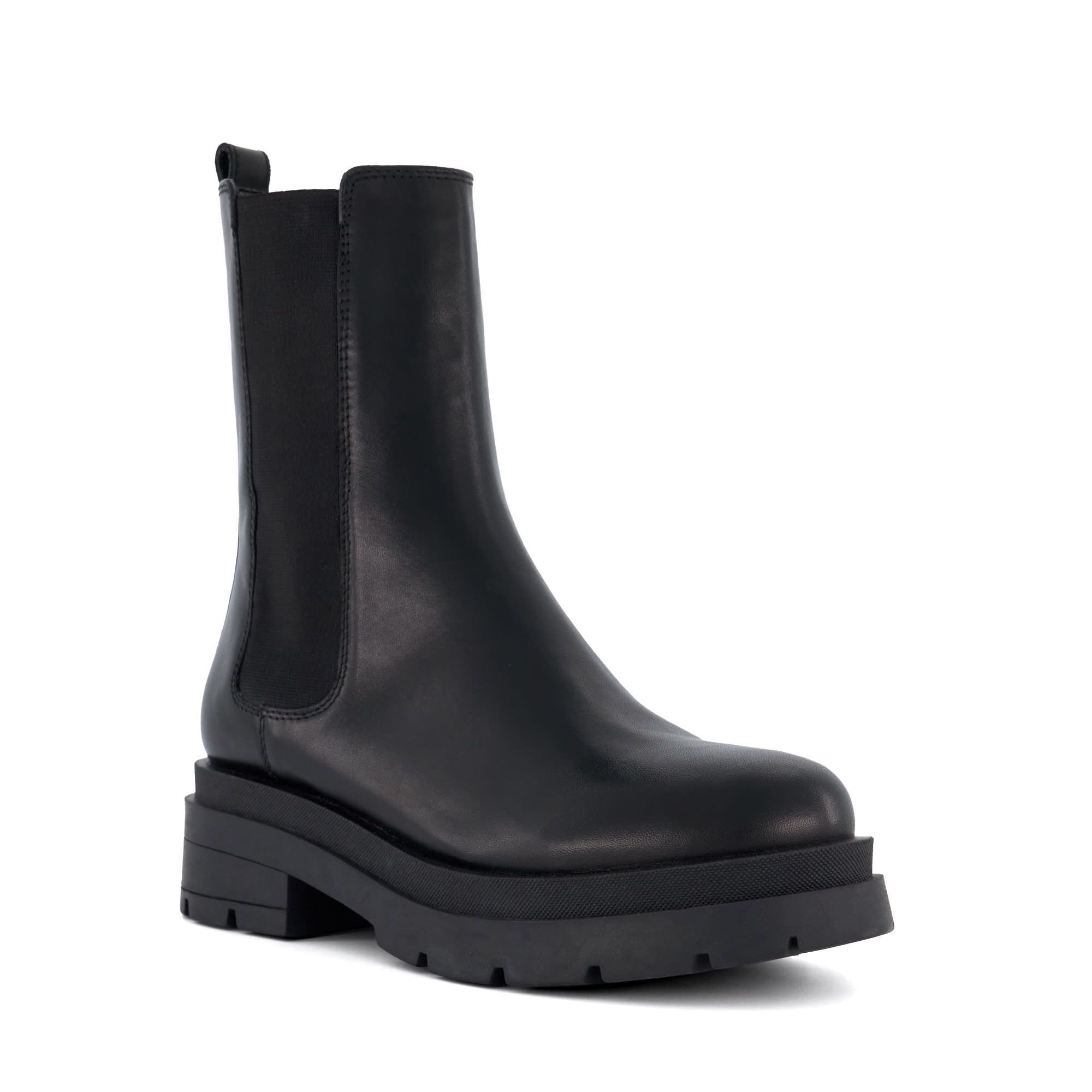 Dune London Womens Ladies PAUSE Casual Chelsea Boots – Black Leather – Size UK 6