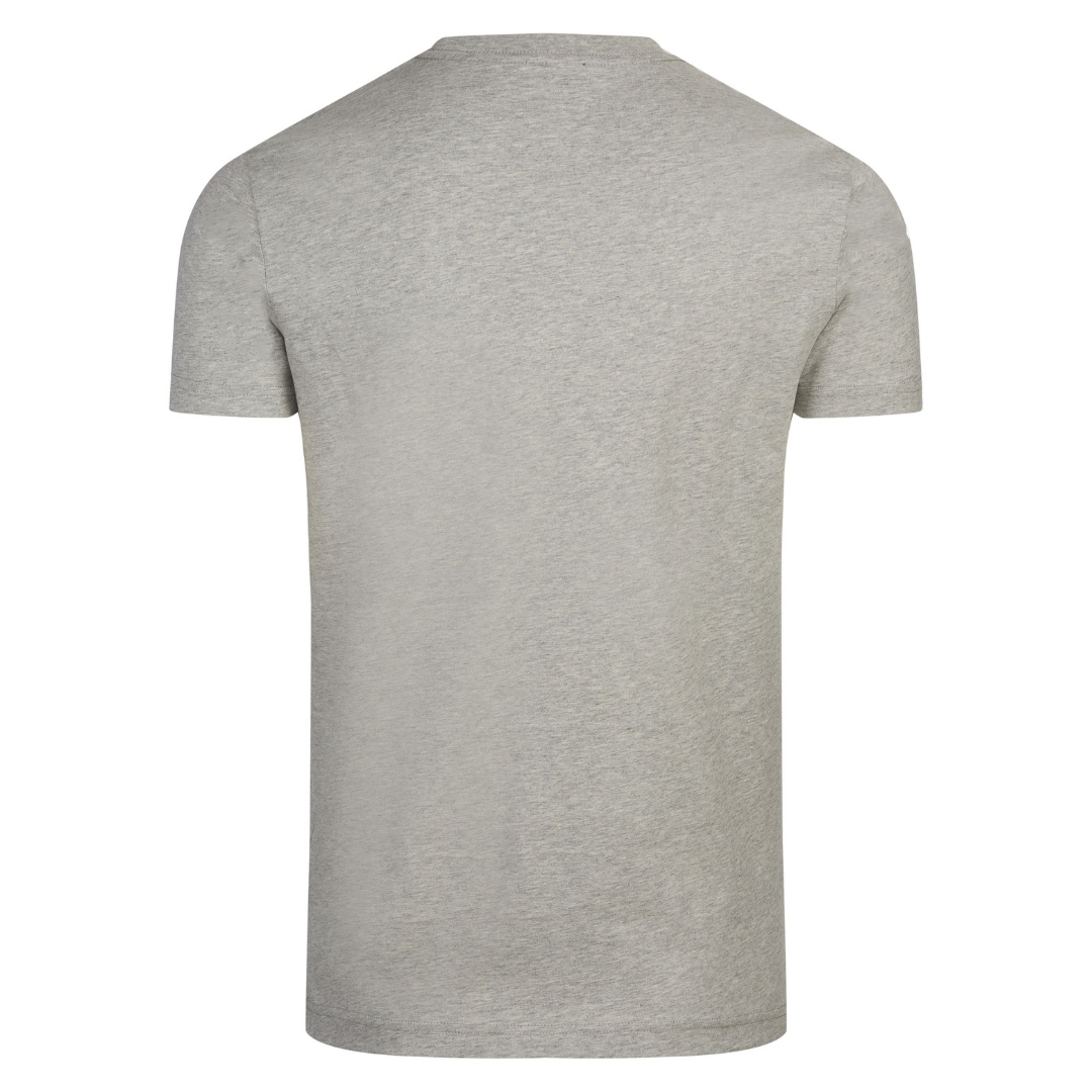Diesel T-Diego-A3 'DSL' Box Logo Grå T-shirt herr – bild 2