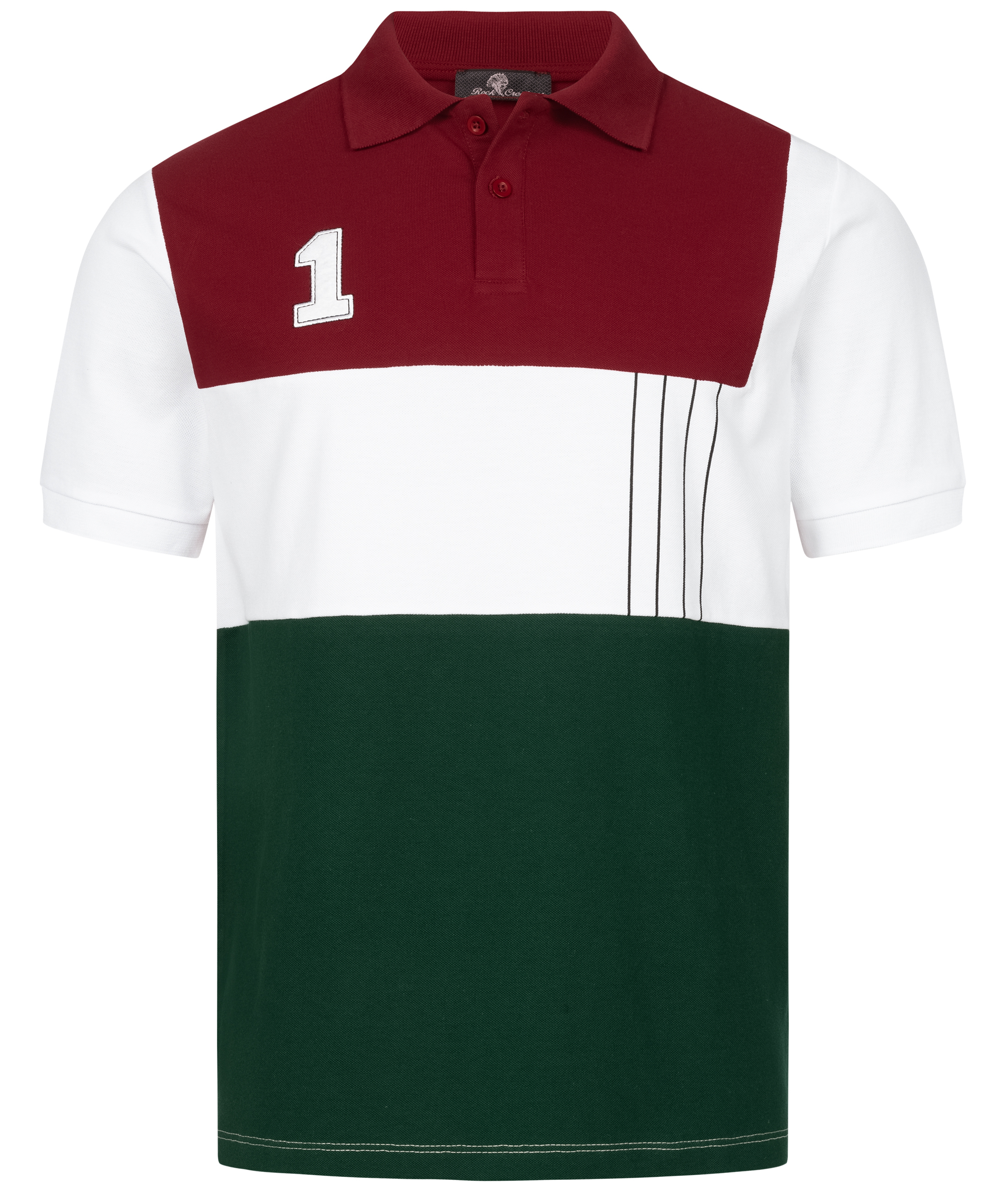 Thumbnail - Rock Creek Poloshirt Weinrot