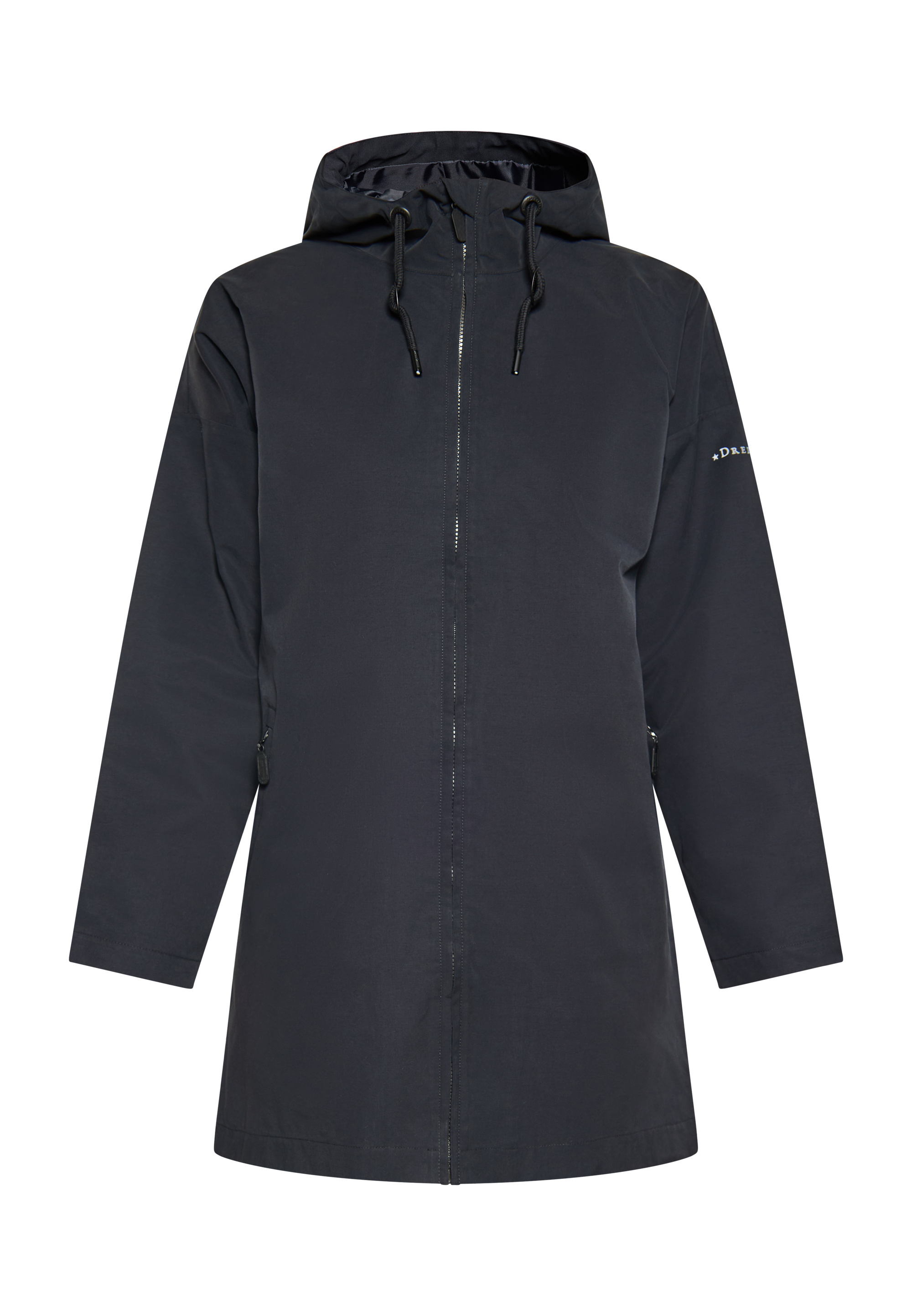 Dreimaster Mackintosh Dames zwart