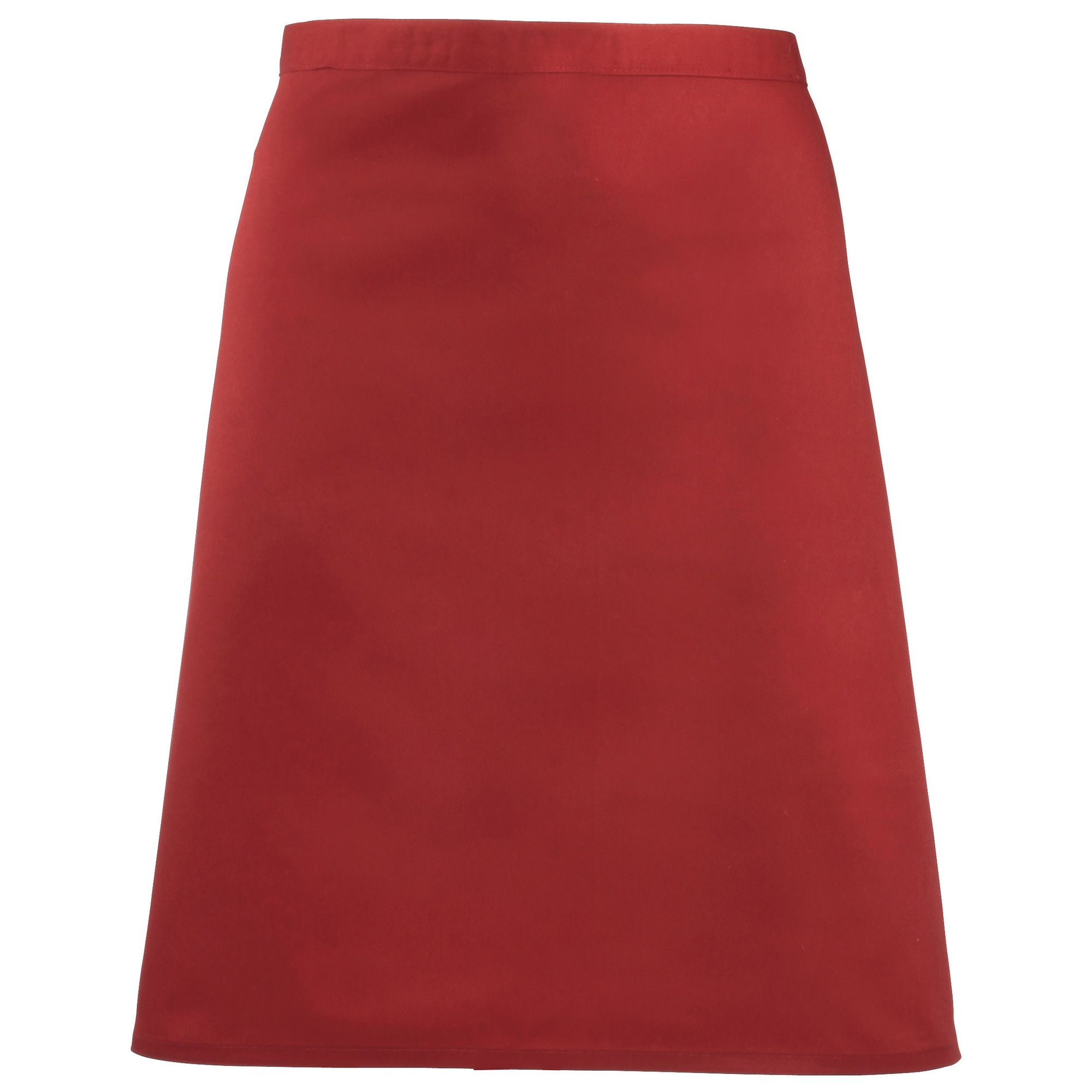 Thumbnail - Premier Ladies/Womens Mid-Length Apron (2er-Pack) (Rot)