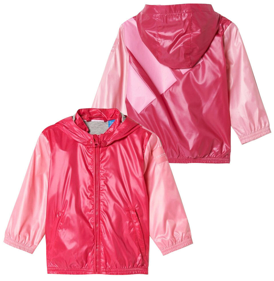 Adidas Originals EQT Kinder rosa Windbreaker mit Kapuze