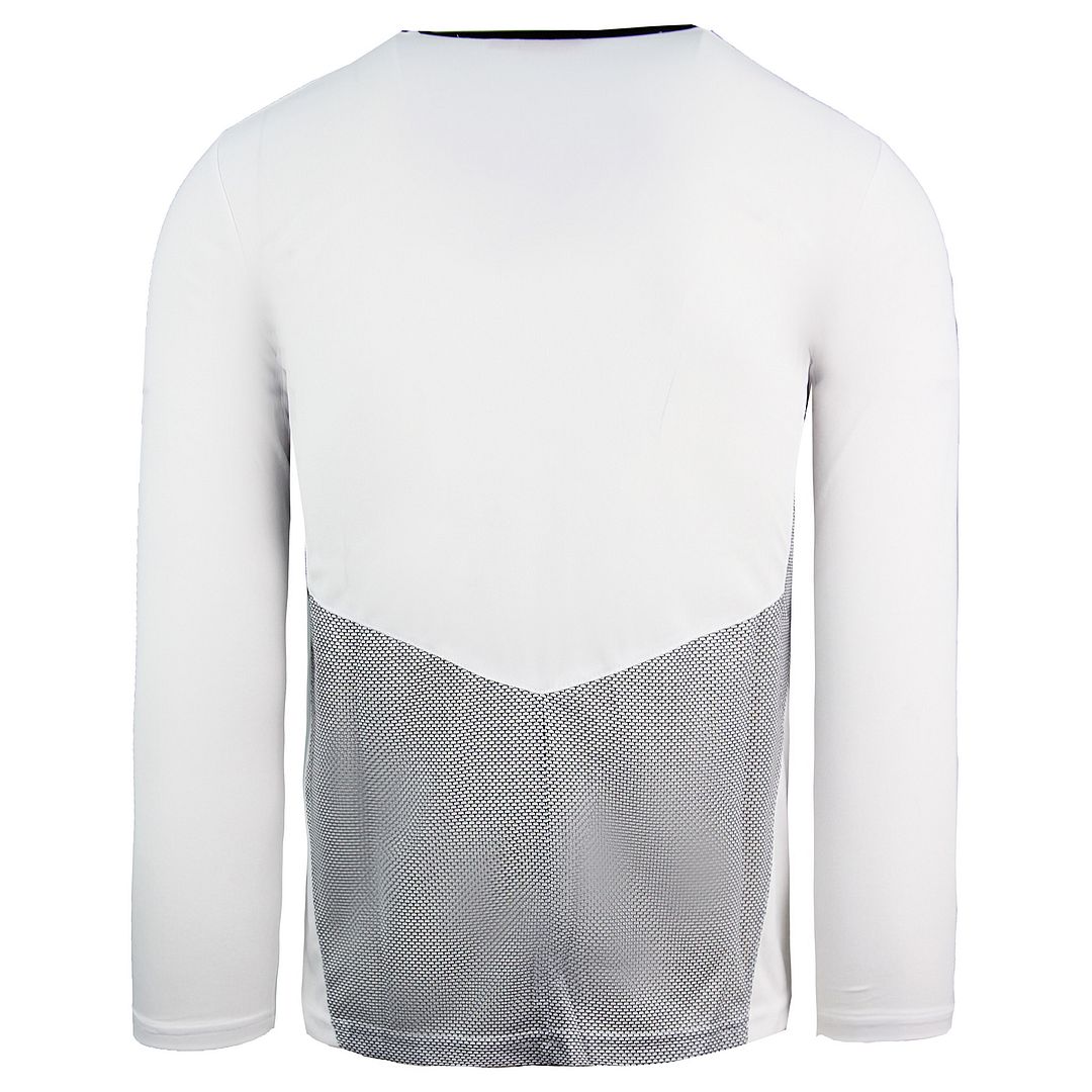 V5.08 Långärmad V-Neck Vit Herr Fotbollströja 700472 04M 2