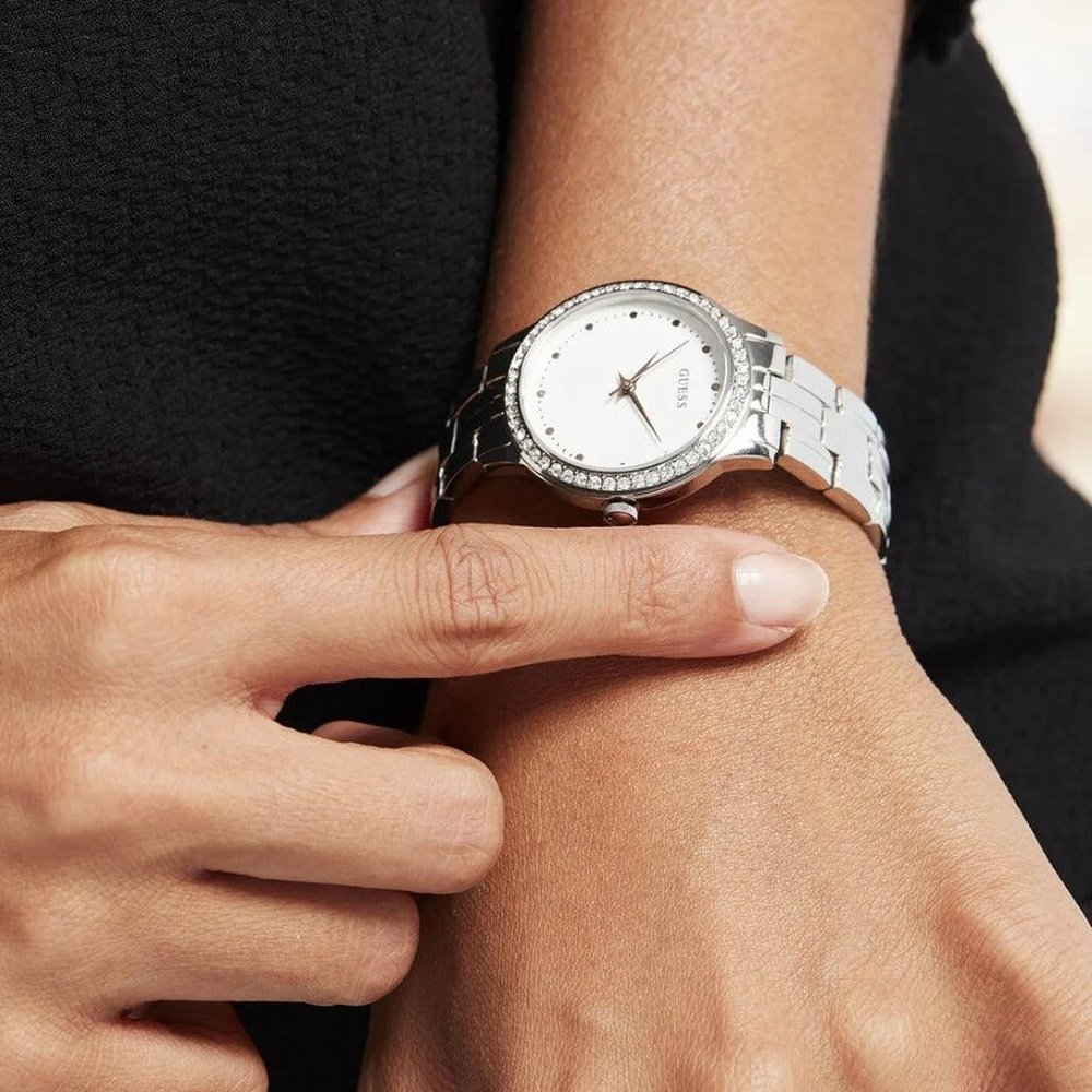 Guess W1209L1 Chelsea Analog Quartz Damklocka – bild 2