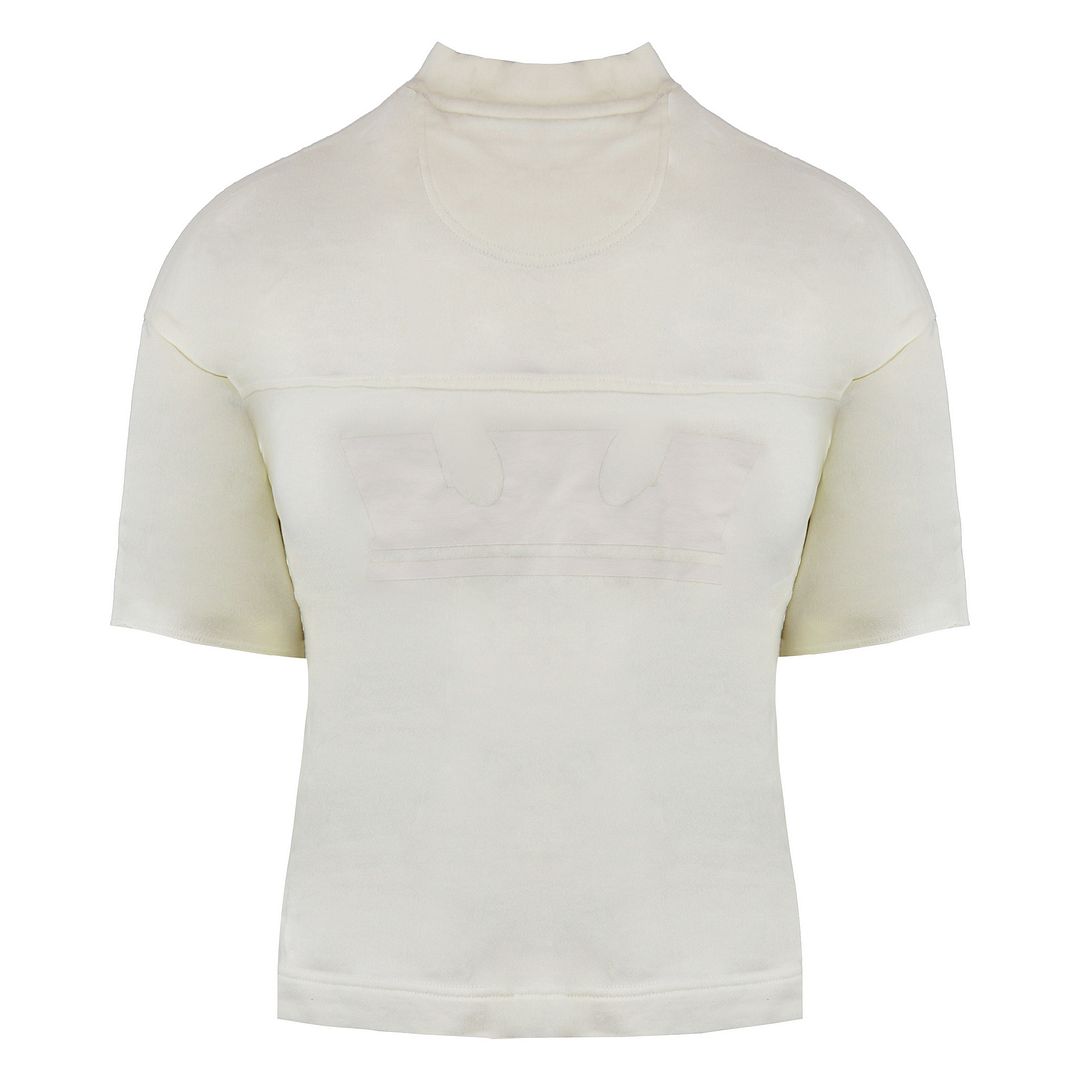 Supra International Kortärmad Crew Neck Cream Dam Boxed Topp 192181 036 – bild 2