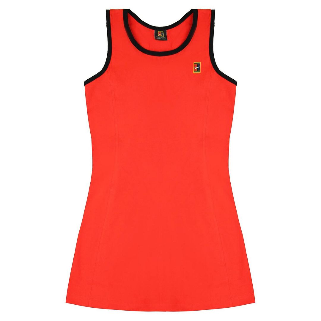 Thumbnail - Nike Dri-Fit ärmellose Crew Hals Red Damen Sportkleid 240606 605