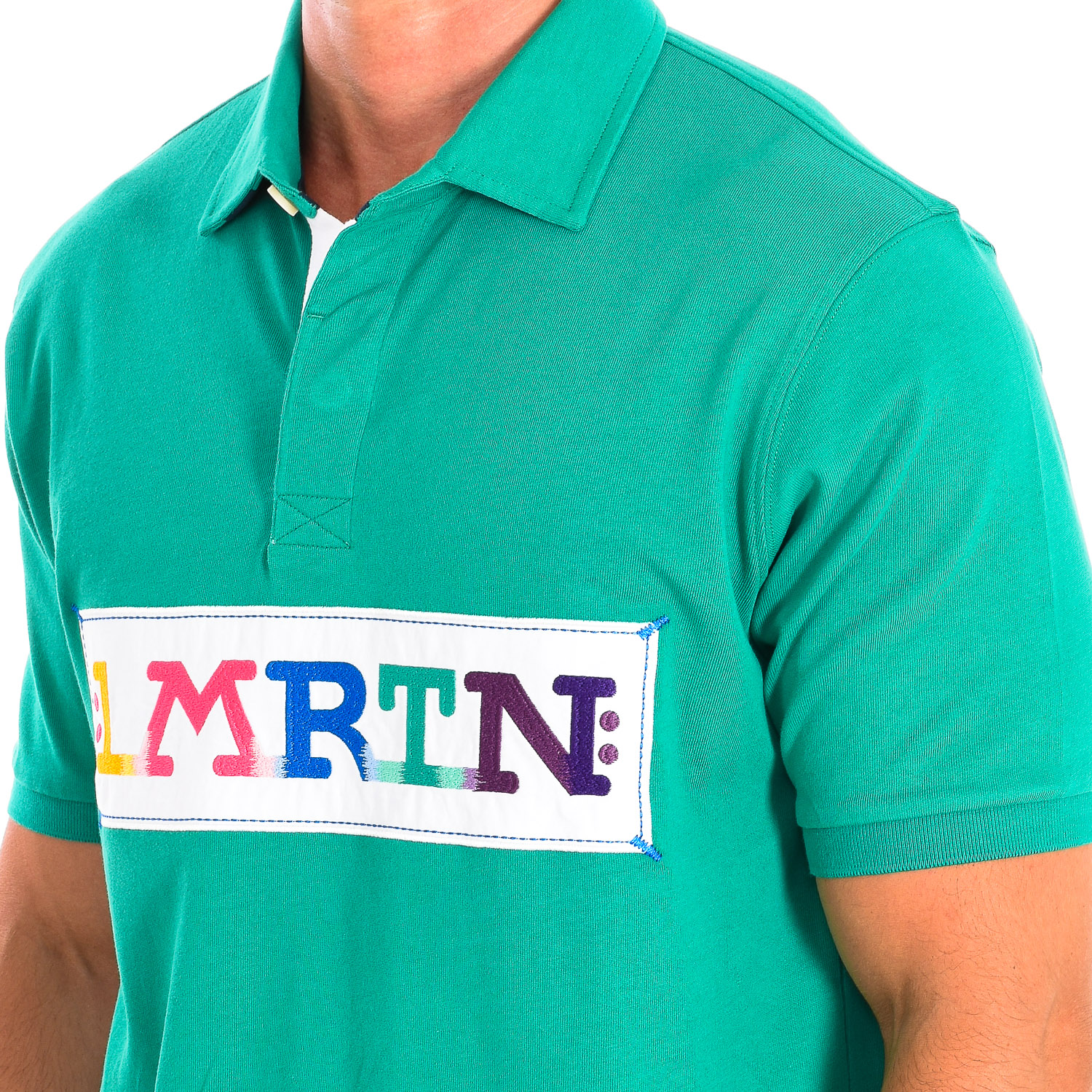 LA MARTINA Kortärmad polo TMP305-JS303 man pikéer herr – bild 2