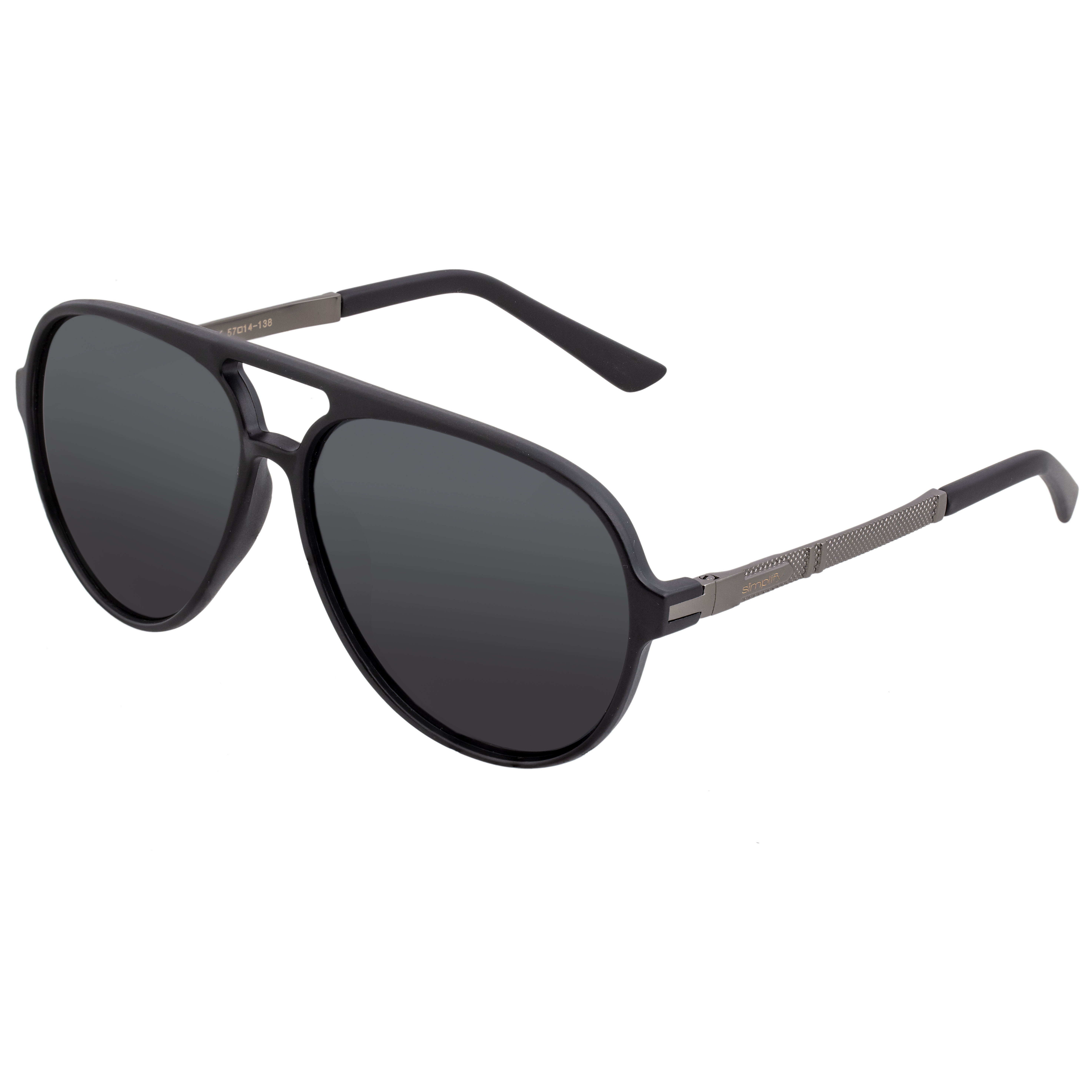 Simplify Unisex Spencer Polarized Sunglasses - Multicolour Stainless Steel - One Size