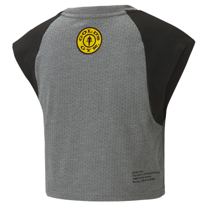 Puma x Gold's Gym Logo Cropped Top Dam t-shirts – bild 2