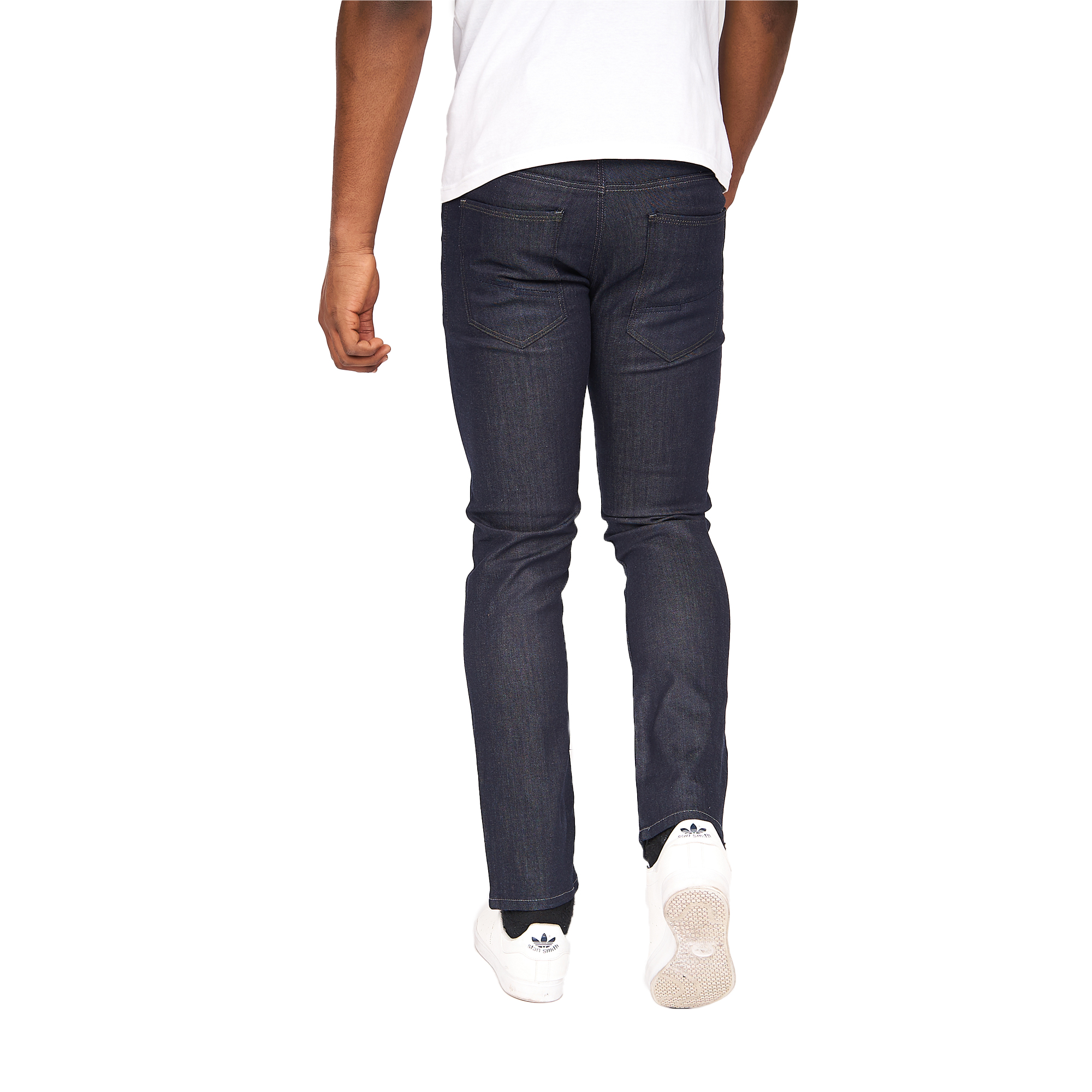 Crosshatch Mens Cadman Straight Jeans (Raw Wash) herr – bild 3