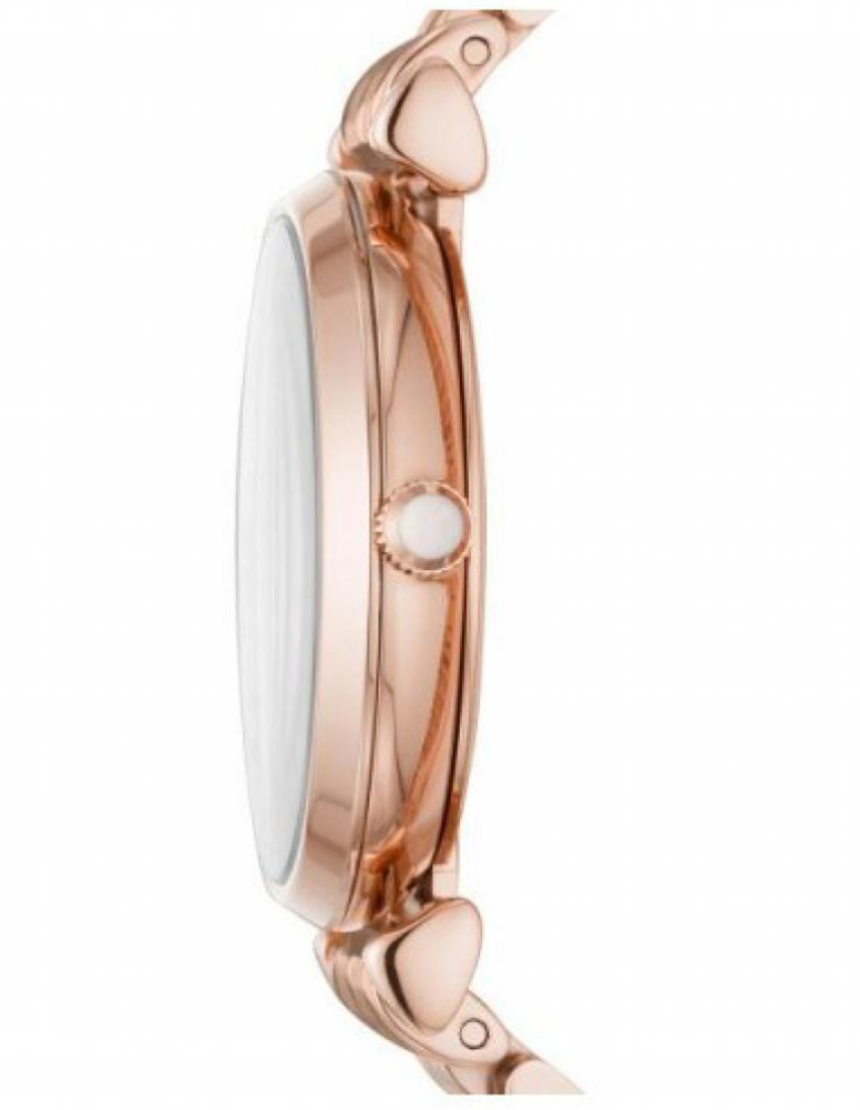 Emporio Armani Gianni T-bar Damklocka i Roséguld AR11244 – bild 2