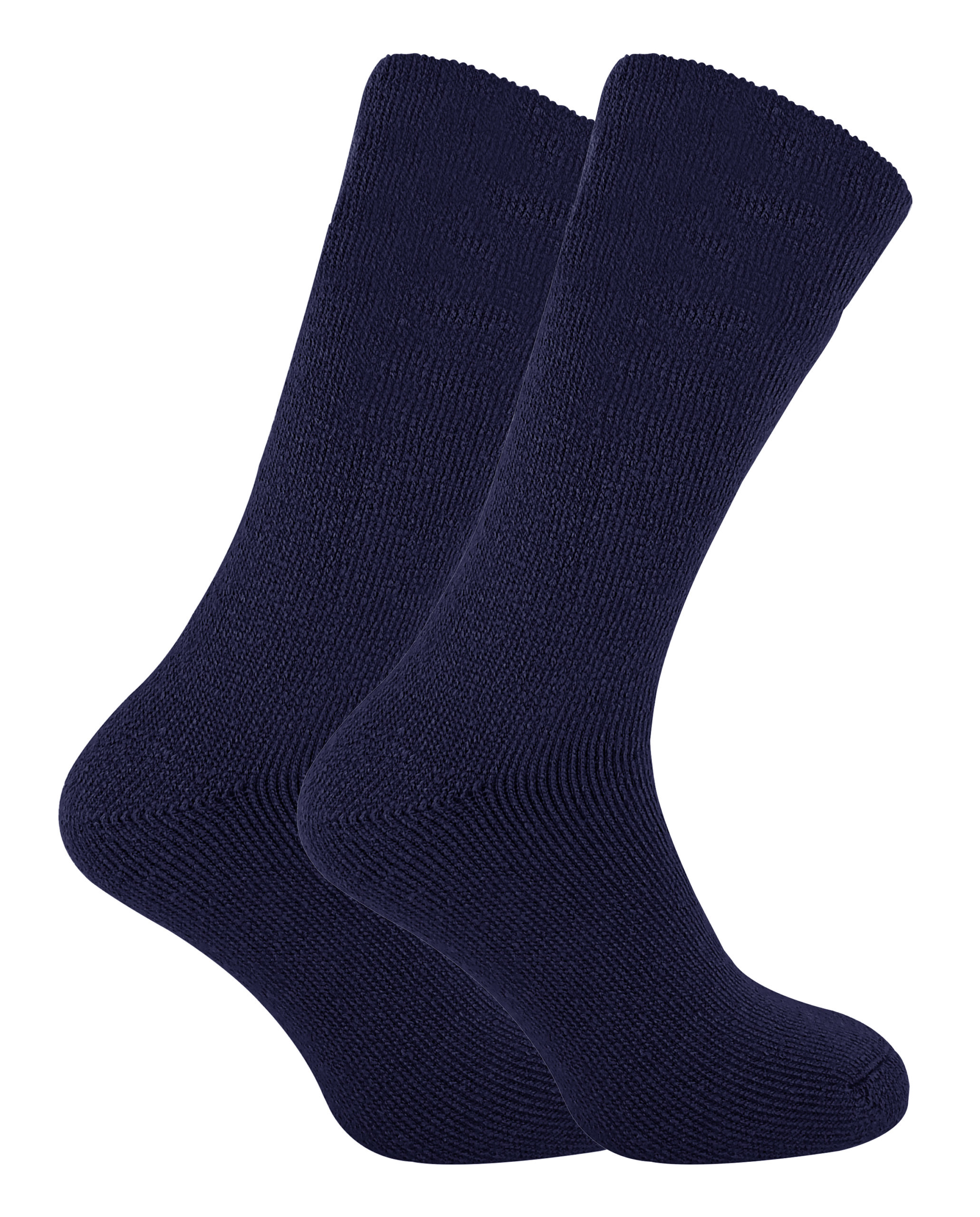 Thumbnail - Drew Brady - 2 paires de chaussettes thermiques pour homme - Marine