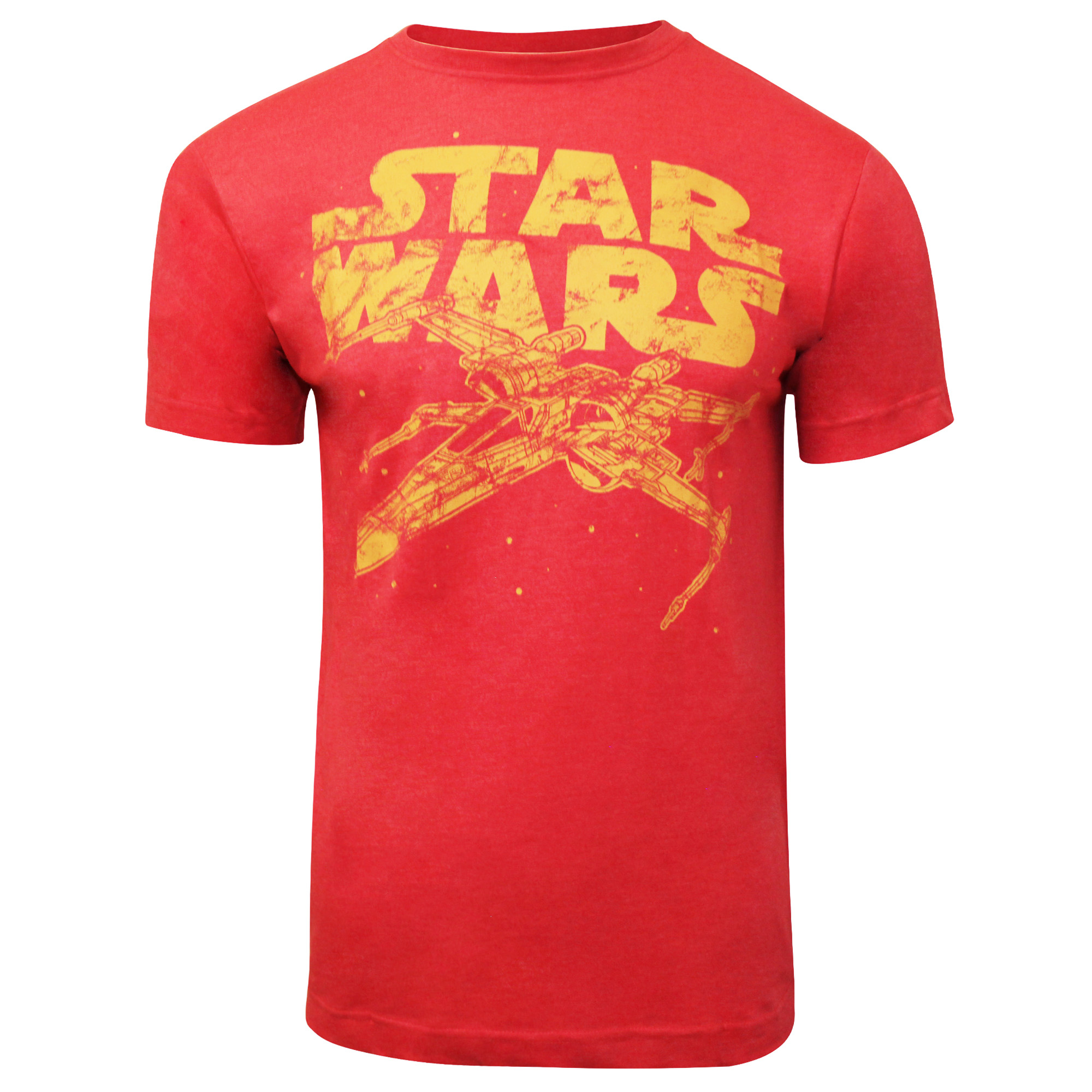 Thumbnail - Star Wars - T-shirt - Homme (Rouge / Jaune)
