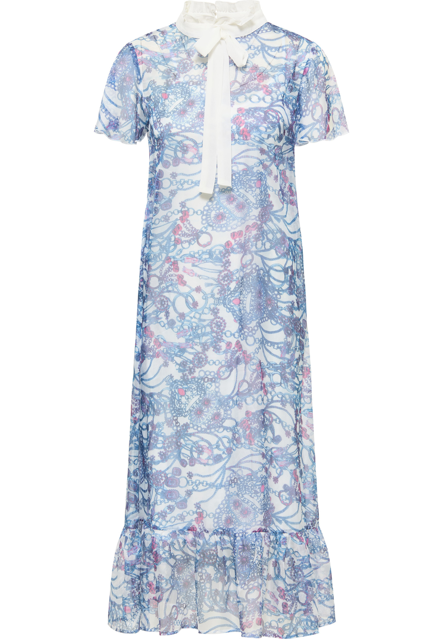 faina Robe midi avec imprimé allover naemi