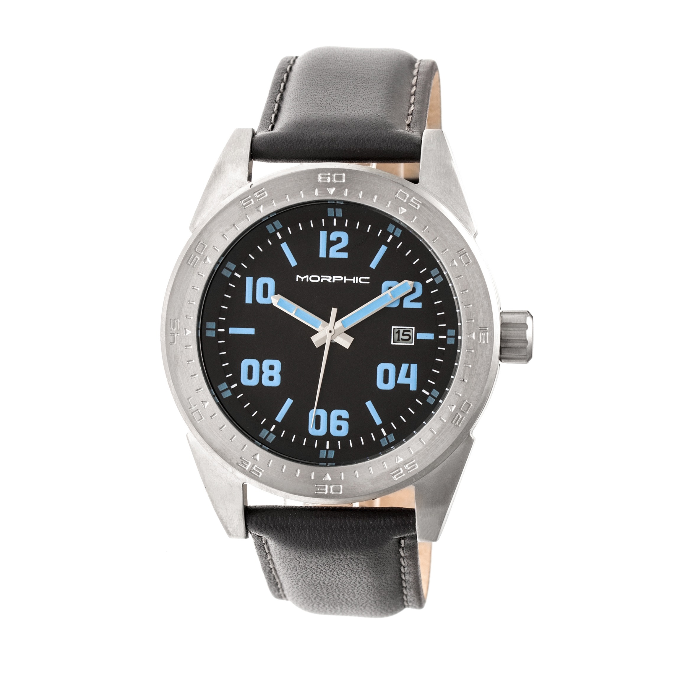 Thumbnail - Morphic M63 Series Uhr mit Lederarmband und Datum
