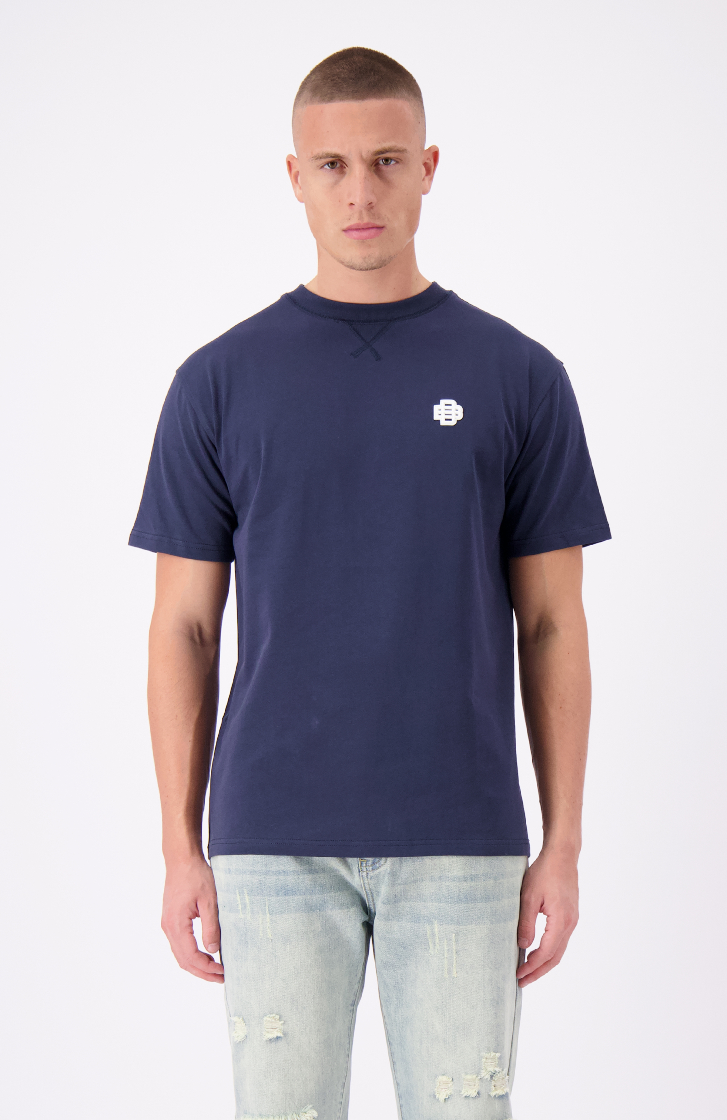 Thumbnail - Black Bananas Mono Relax T-shirt, Marine