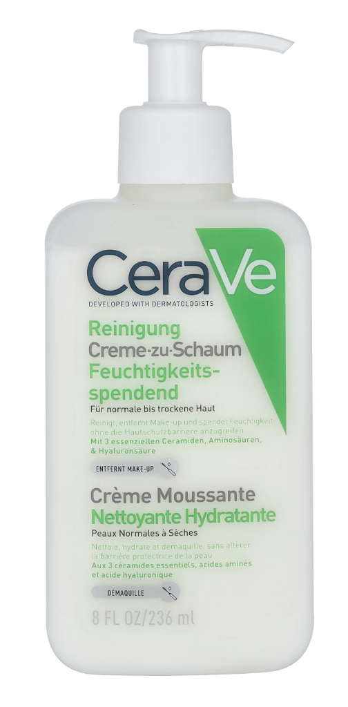 CeraVe Hydrating Cream-To-Foam Reiniger 236 ml