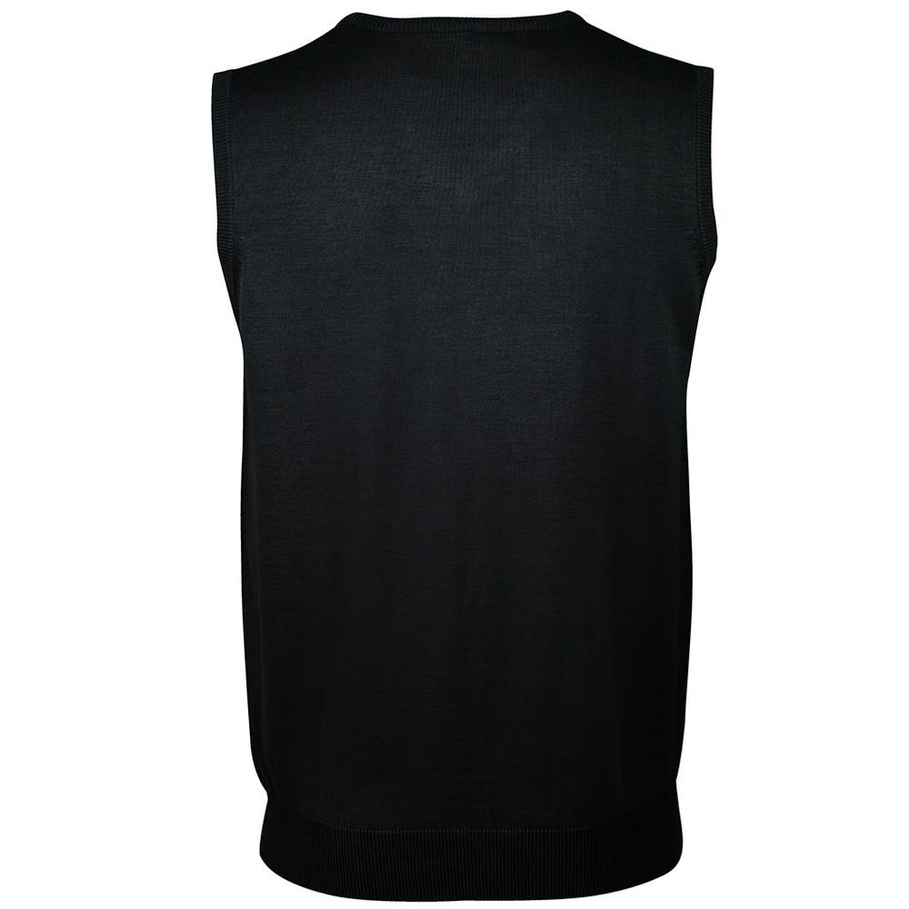 SOLS Unisex Gentlemen Pullunder mit V-Ausschnitt (Schwarz)