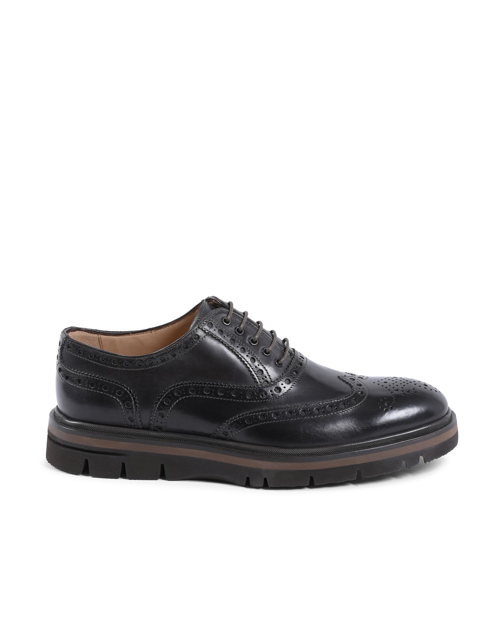 Dee Ocleppo Herren Brogue Schuhe EB129 Vitello Moro