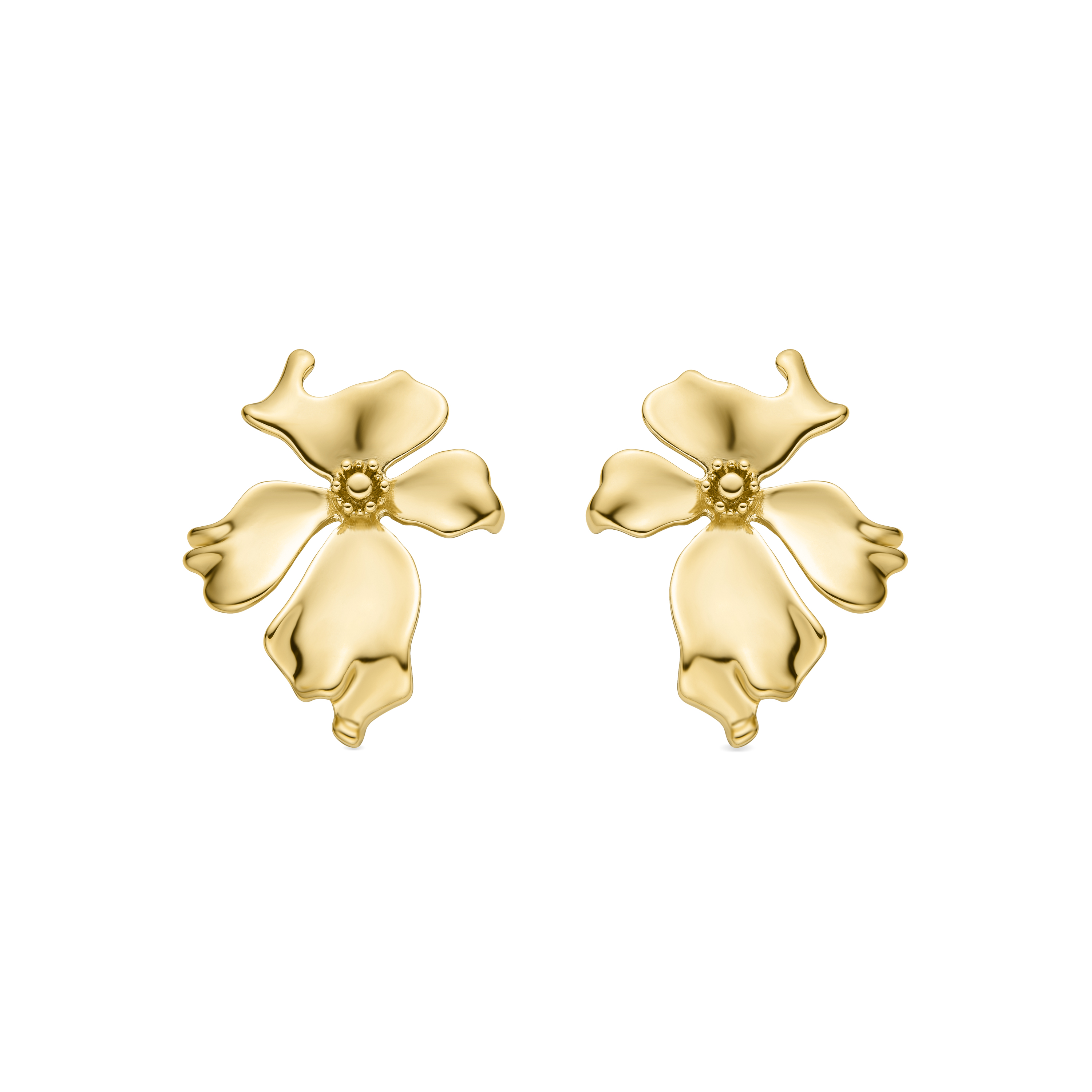 Thumbnail - Luxenter-Ohrringe aus 18 Karat Gelbgold - Haiqua