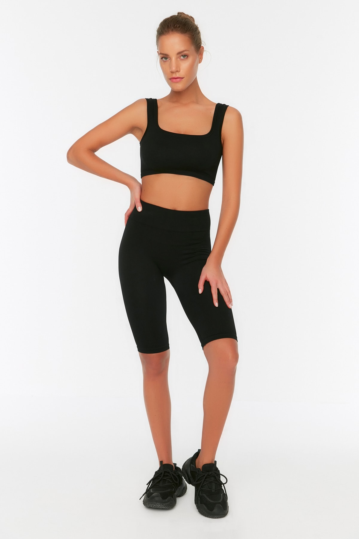 Trendyol Kvinnors Högmidjade Skinny Sportleggings dam – bild 2