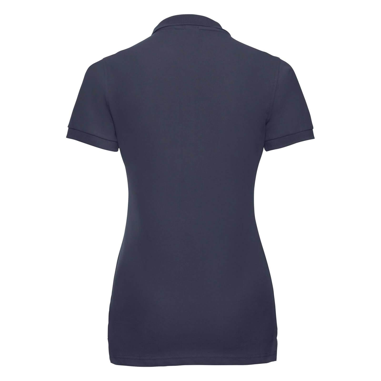 Russell Athletic Russell Womens/Ladies Stretch Short Sleeve Polo Shirt (French Navy) skjortor & blusar dam – bild 2
