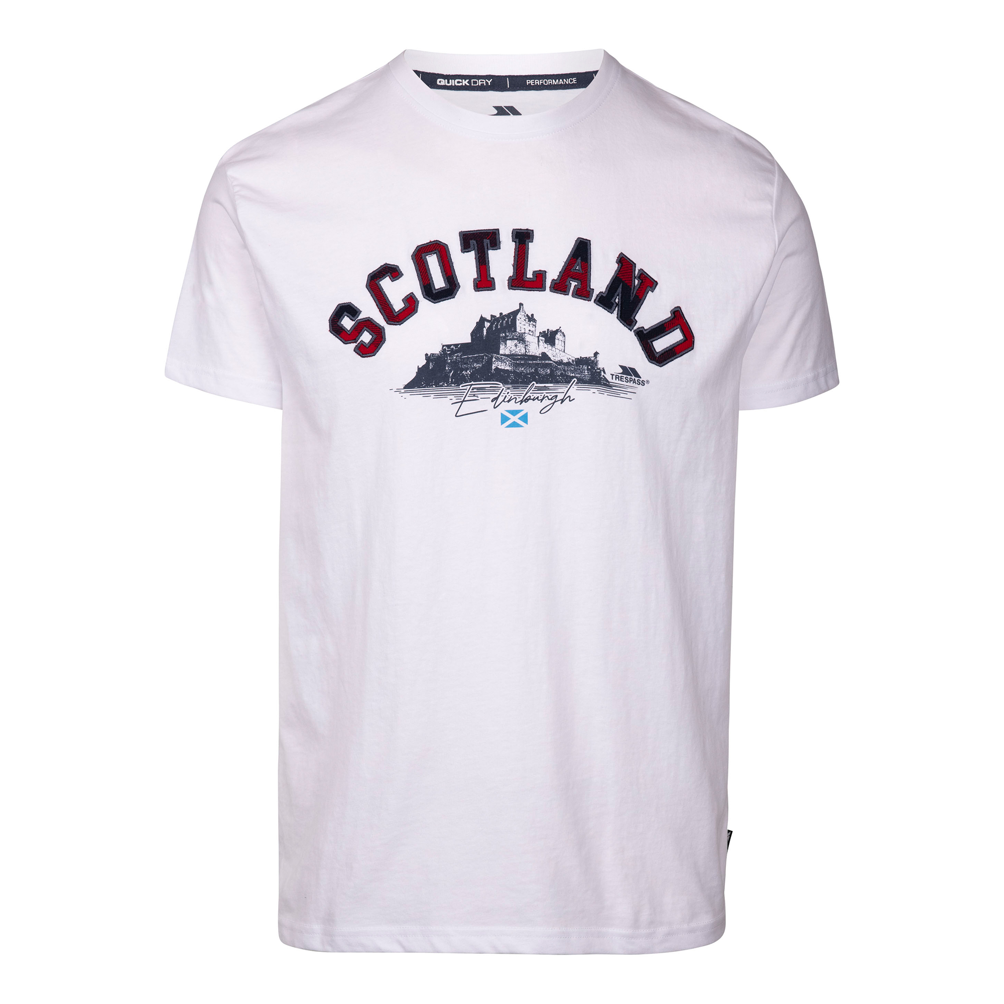 Trespass Heren Vemba T-Shirt (Wit)