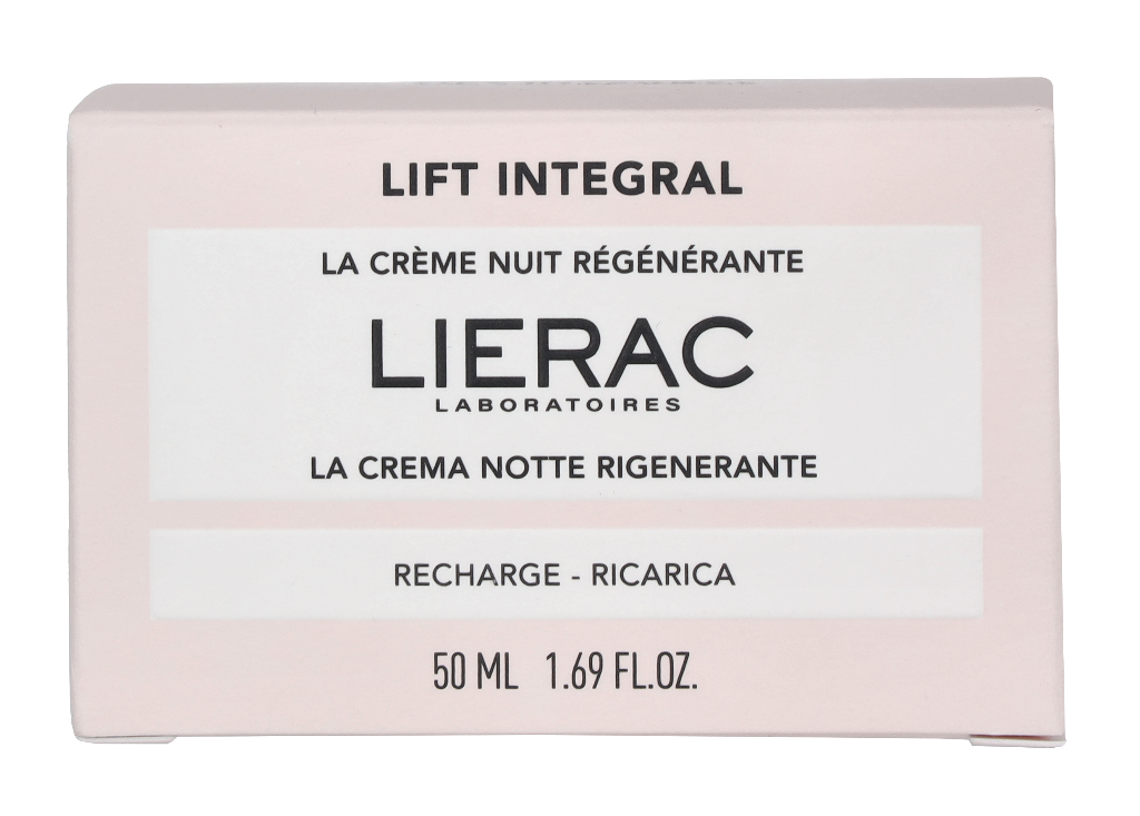 LIERAC Lift Integral Regenererande Nattkräm Påfyllning 50 g dam – bild 2