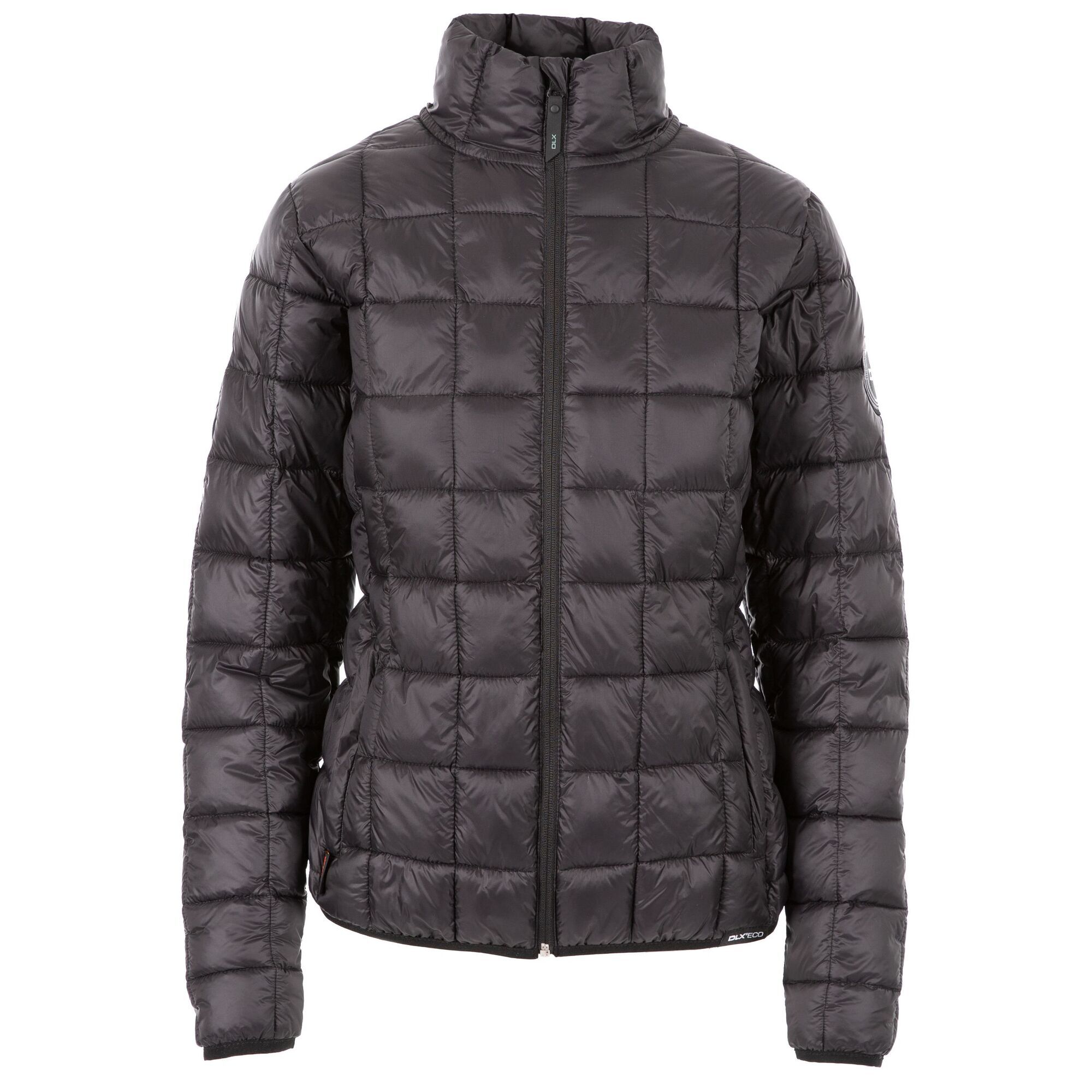 Thumbnail - Trespass Womens/Ladies Melina DLX Padded Jacket (Schwarz)