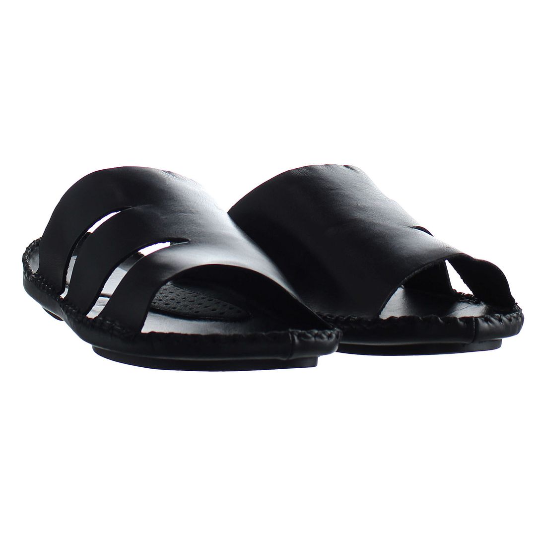 Hush Puppies Bellerin Morocco Herrar Svart Sliders slip-ins – bild 2