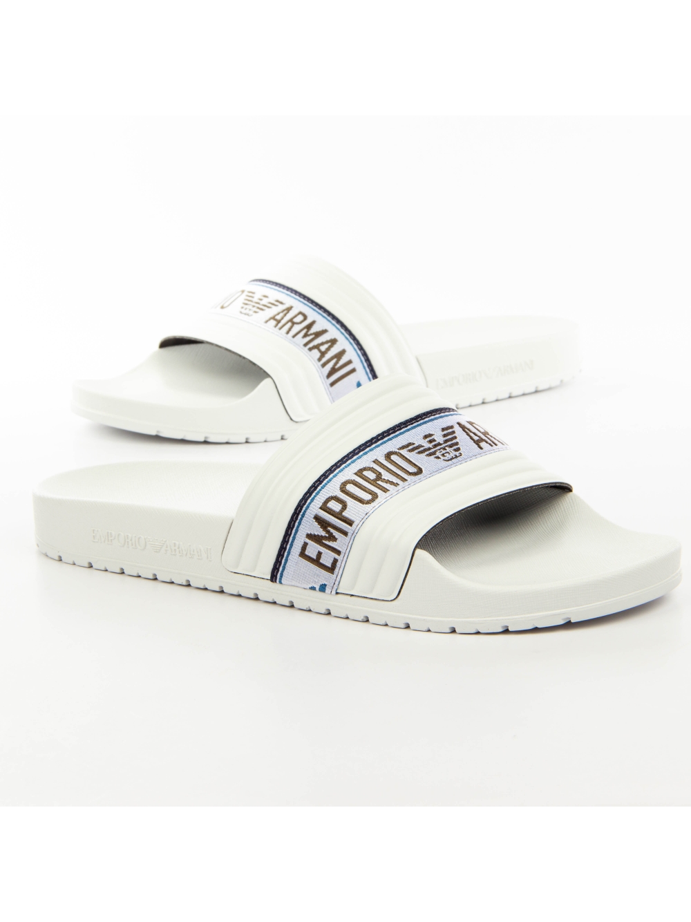 Emporio Armani Träsko herr Eagle sandaler – bild 2