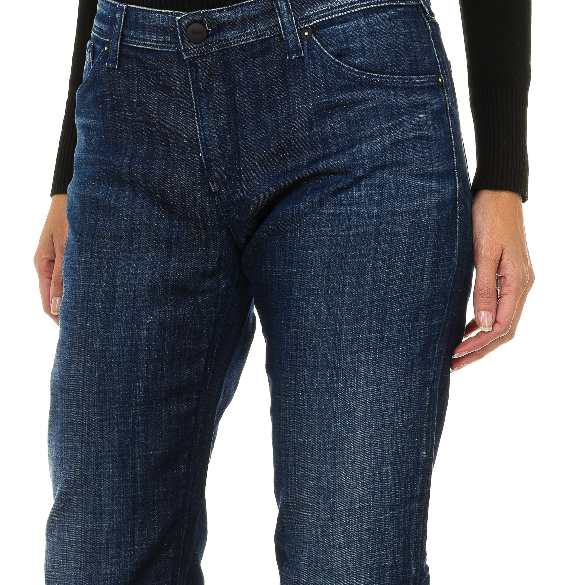 Armani Jeansbyxor med lång sliten effekt 6Y5J28-5D30Z kvinna dam – bild 2