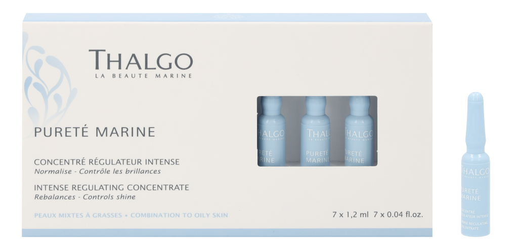 Thumbnail - Thalgo Pureté Marine Intense Regulating Concentrate Konzentrat für fettige und Mischhaut 7x1.2 ml