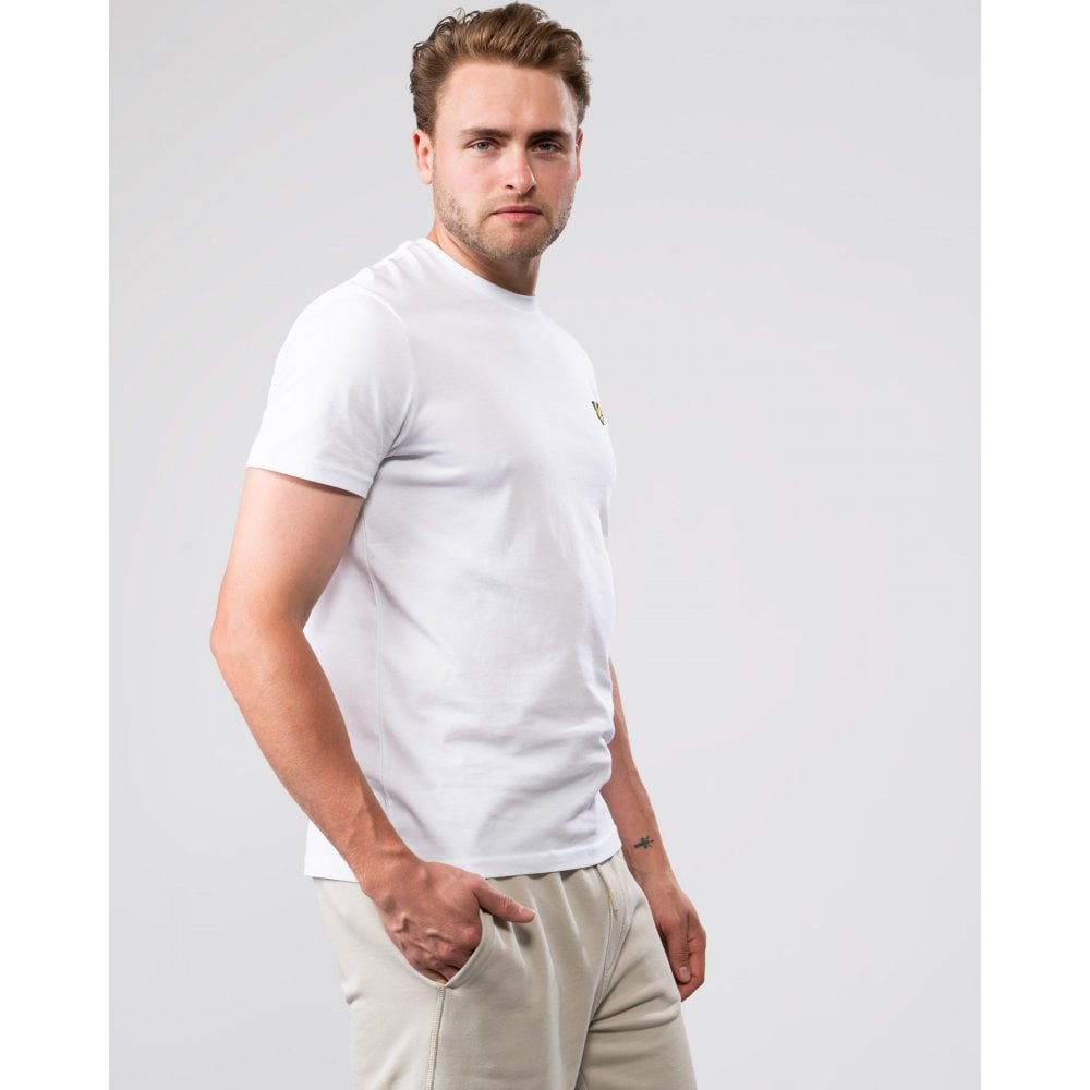 Lyle & Scott Plain t-shirt herr – bild 4