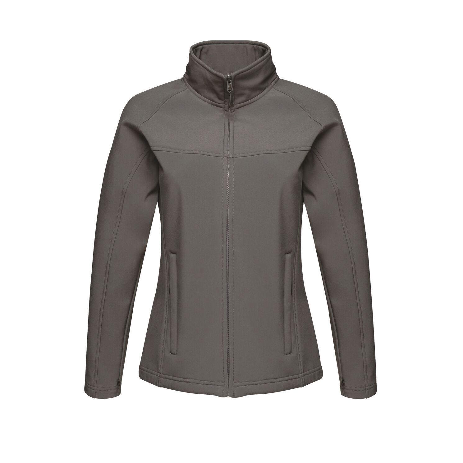 Regatta Womens Ladies Uproar Softshell Wind Resistant Jacket - Grey - Size 18 UK