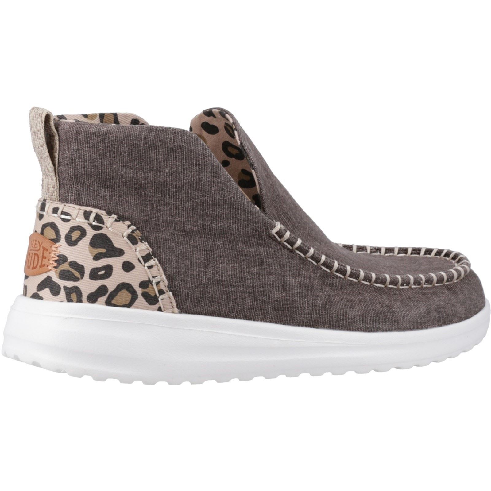Denny Bomulls Kvinnors Leopardstövlar 2