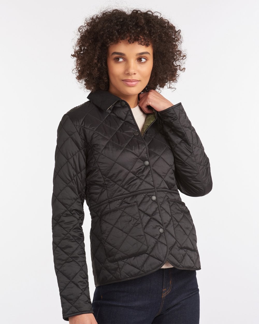 Thumbnail - Barbour Deveron Steppjacke für Damen