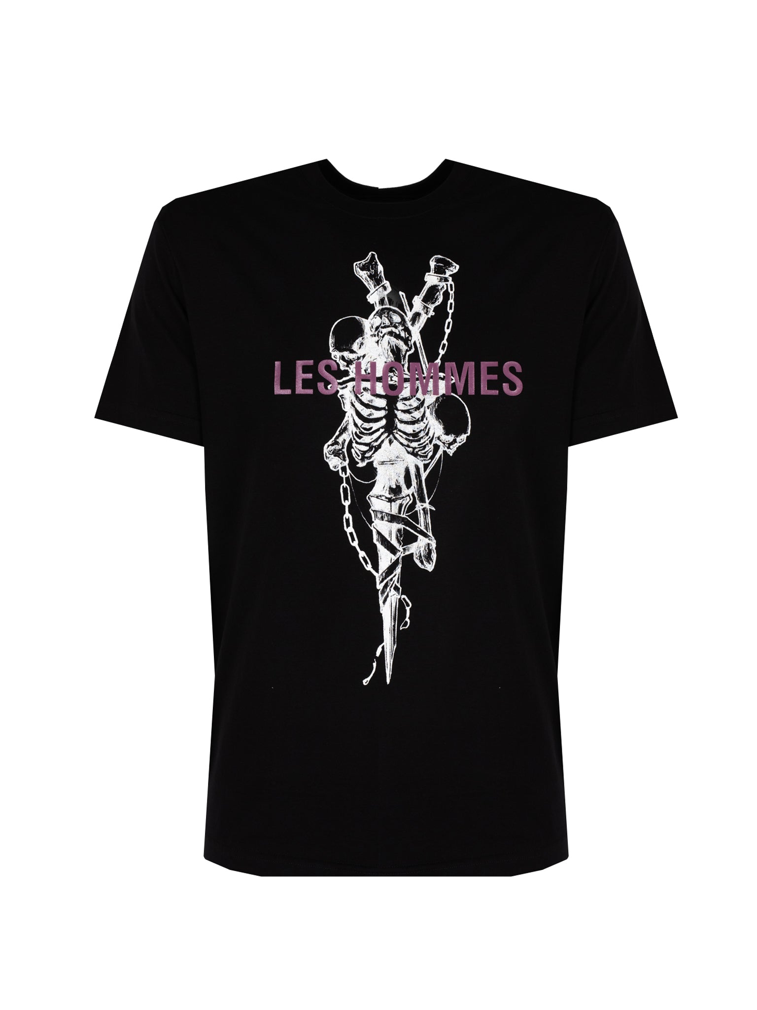 T-shirt Skelett Svart Herr