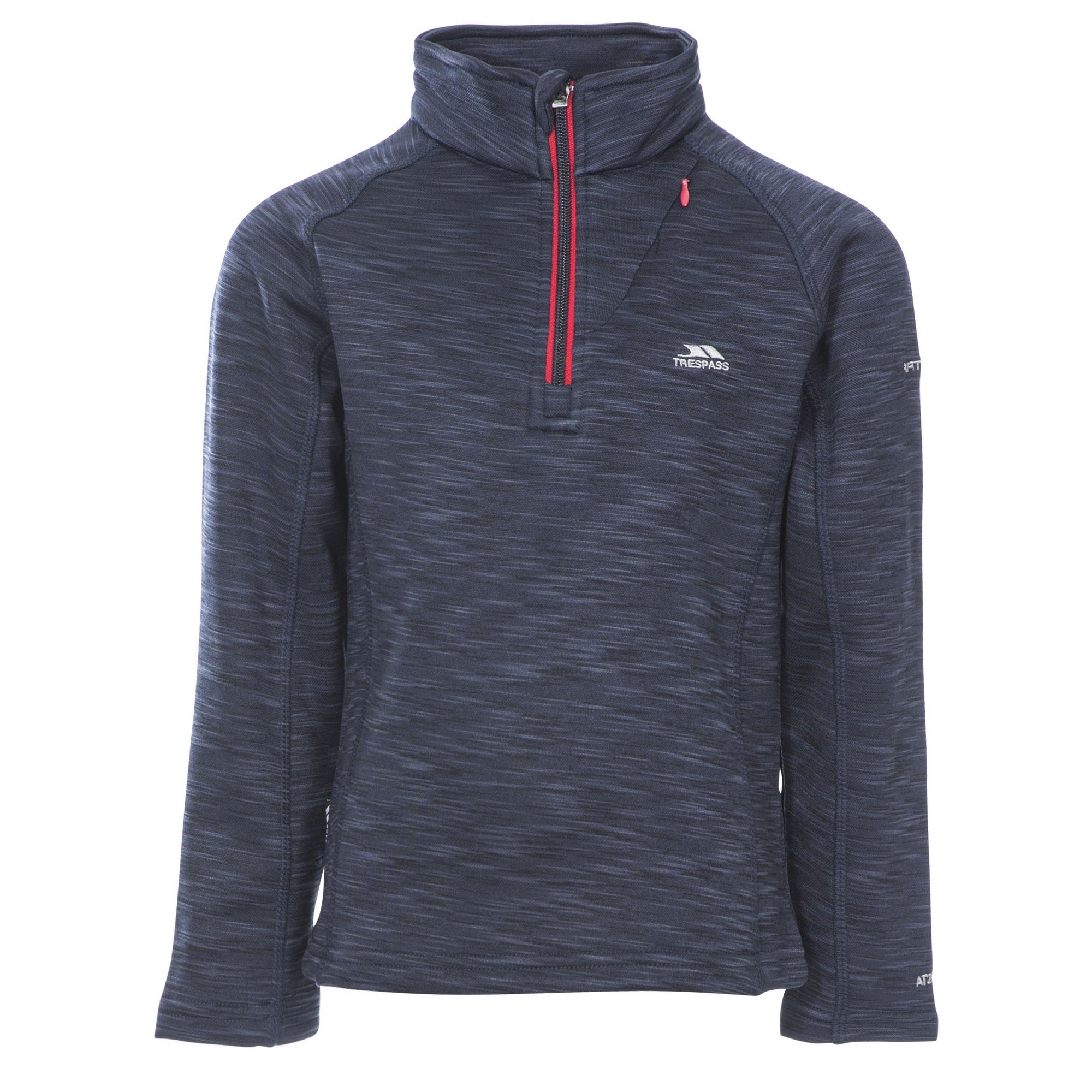 Trespass Childrens Boys Edvin Fleece Top (Navy Marl) - Size 3-4Y