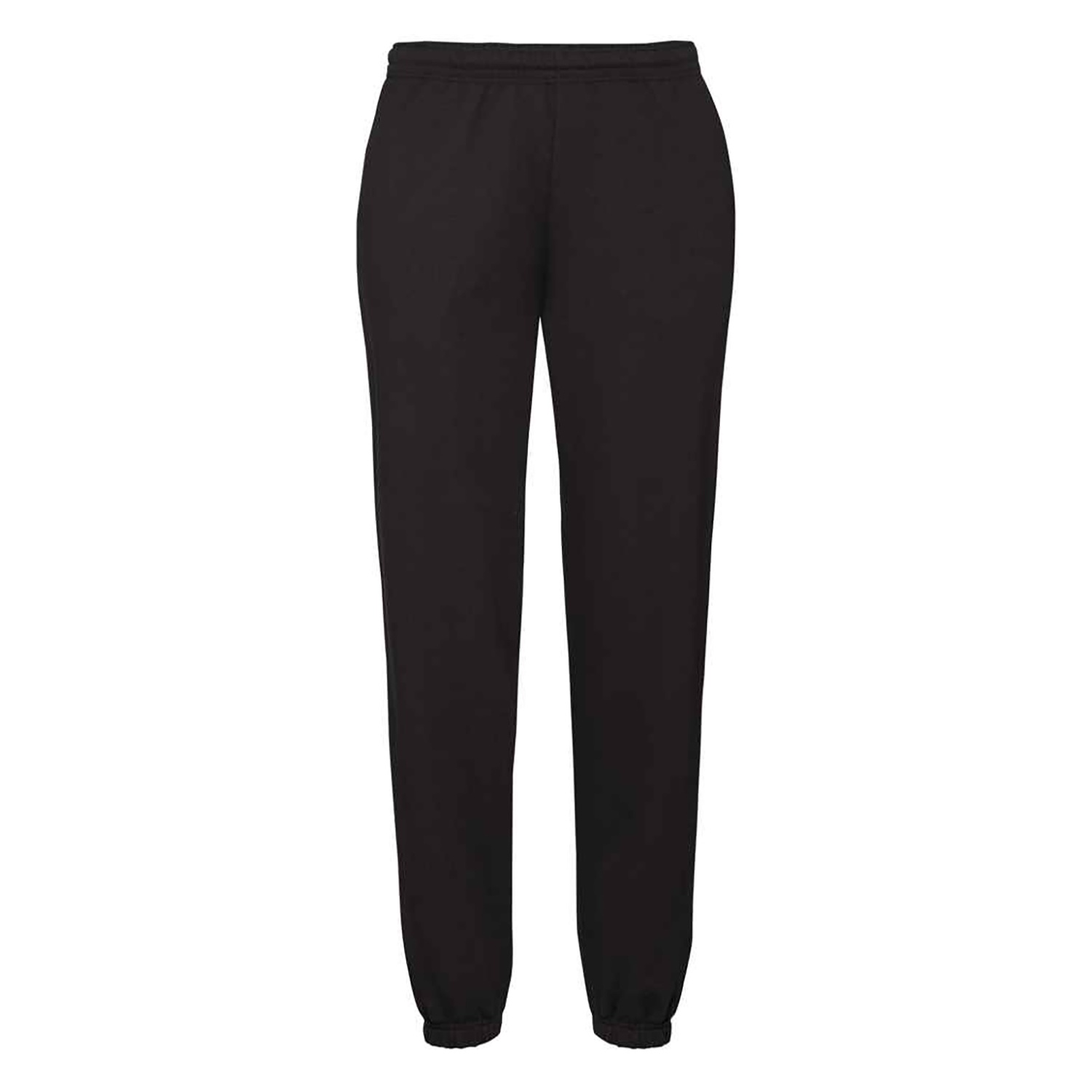 Fruit Of The Loom (Xs, Black) Mens Classic Elasticated Hem Jogging Bottoms - Image 2